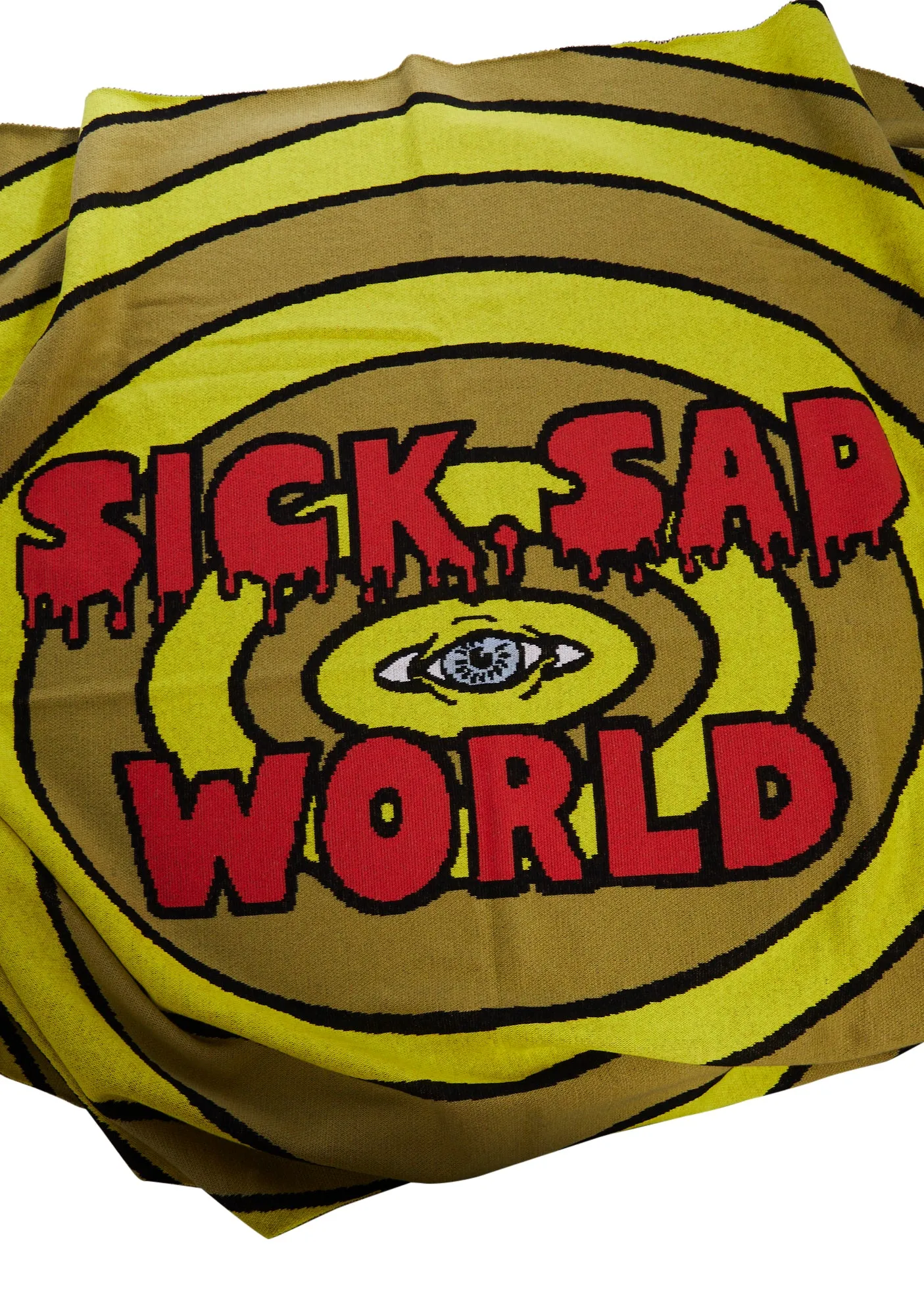 Sick Sad World Intarsia Blanket-