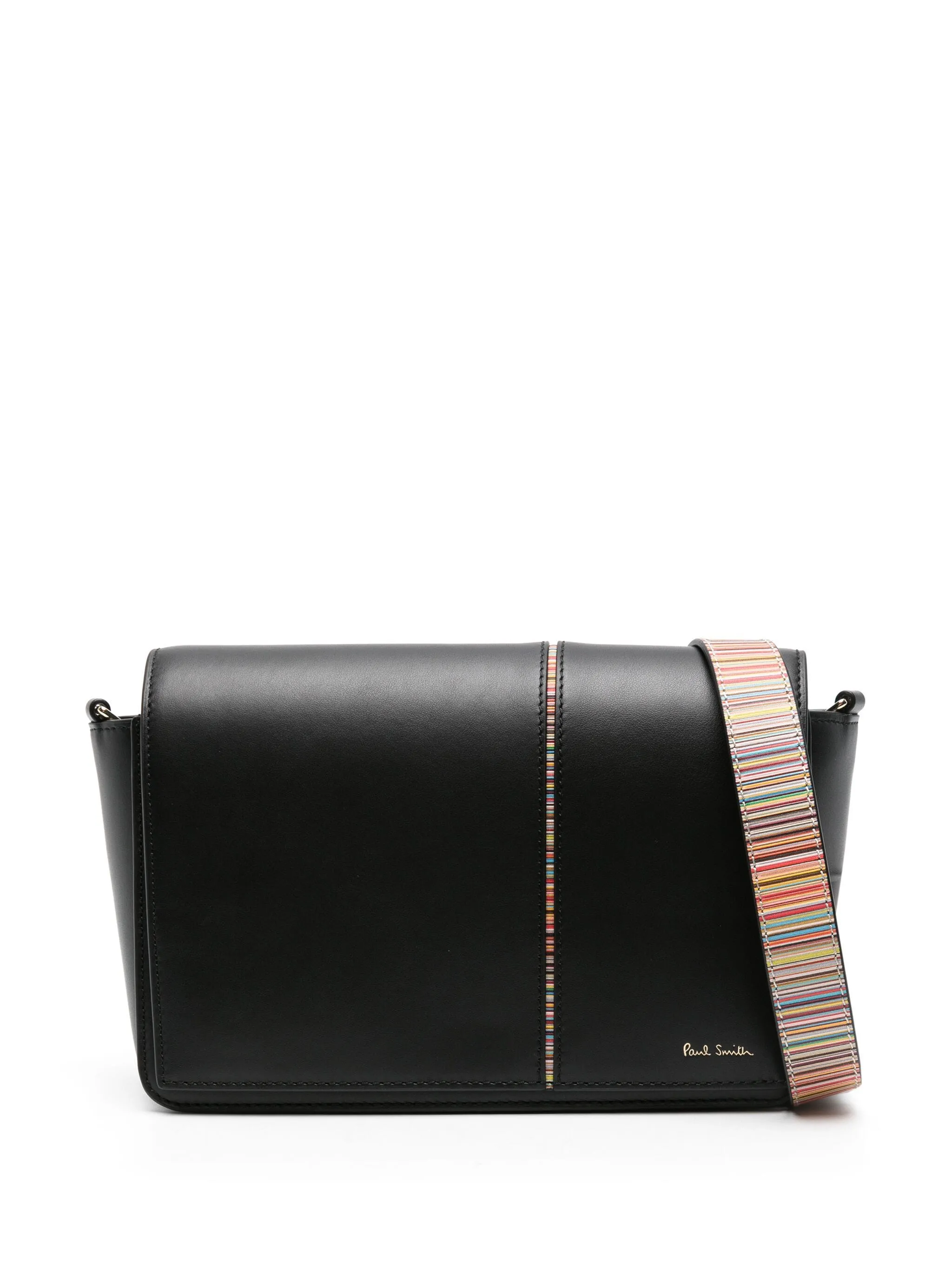 Signature Stripe leather crossbody bag