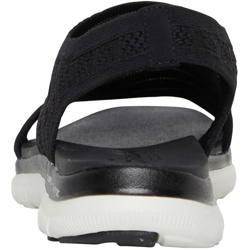 SKECHERS Womens Flex Appeal 2.5 Sandals Black