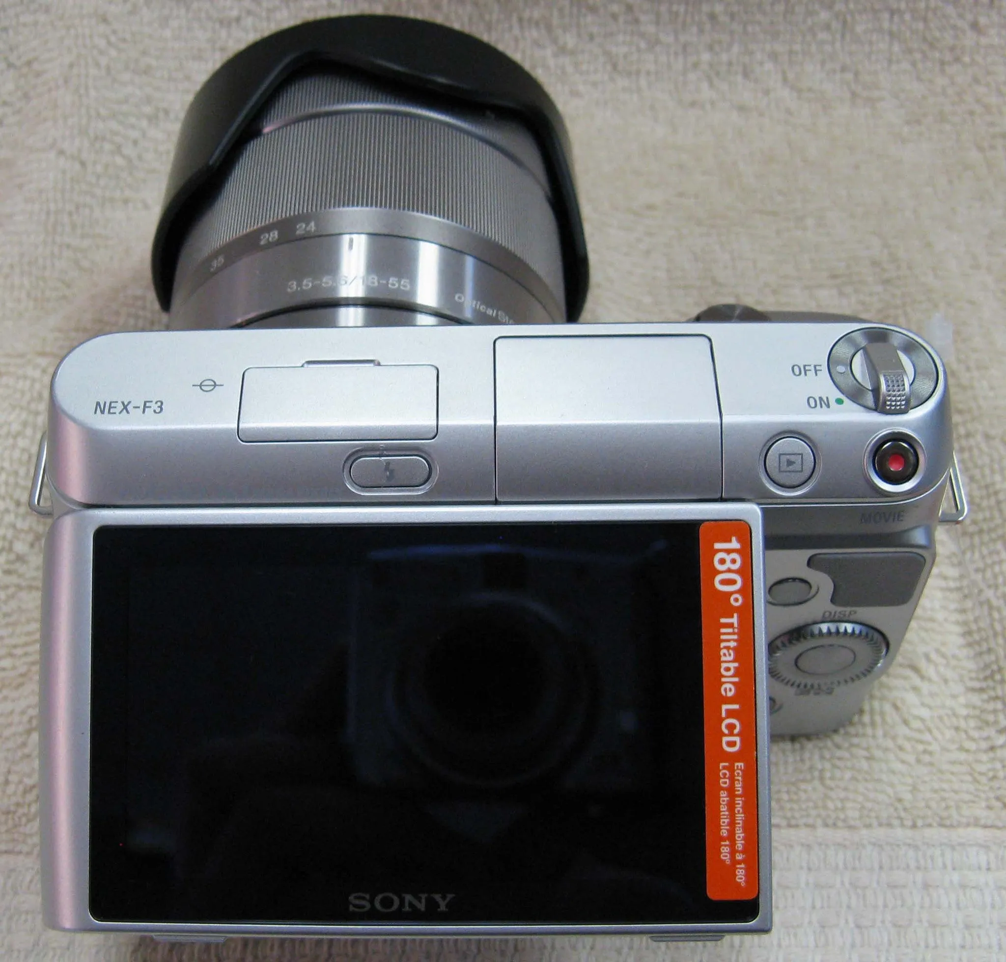 Sony NEX-F3 Digital Camera 16.1MP