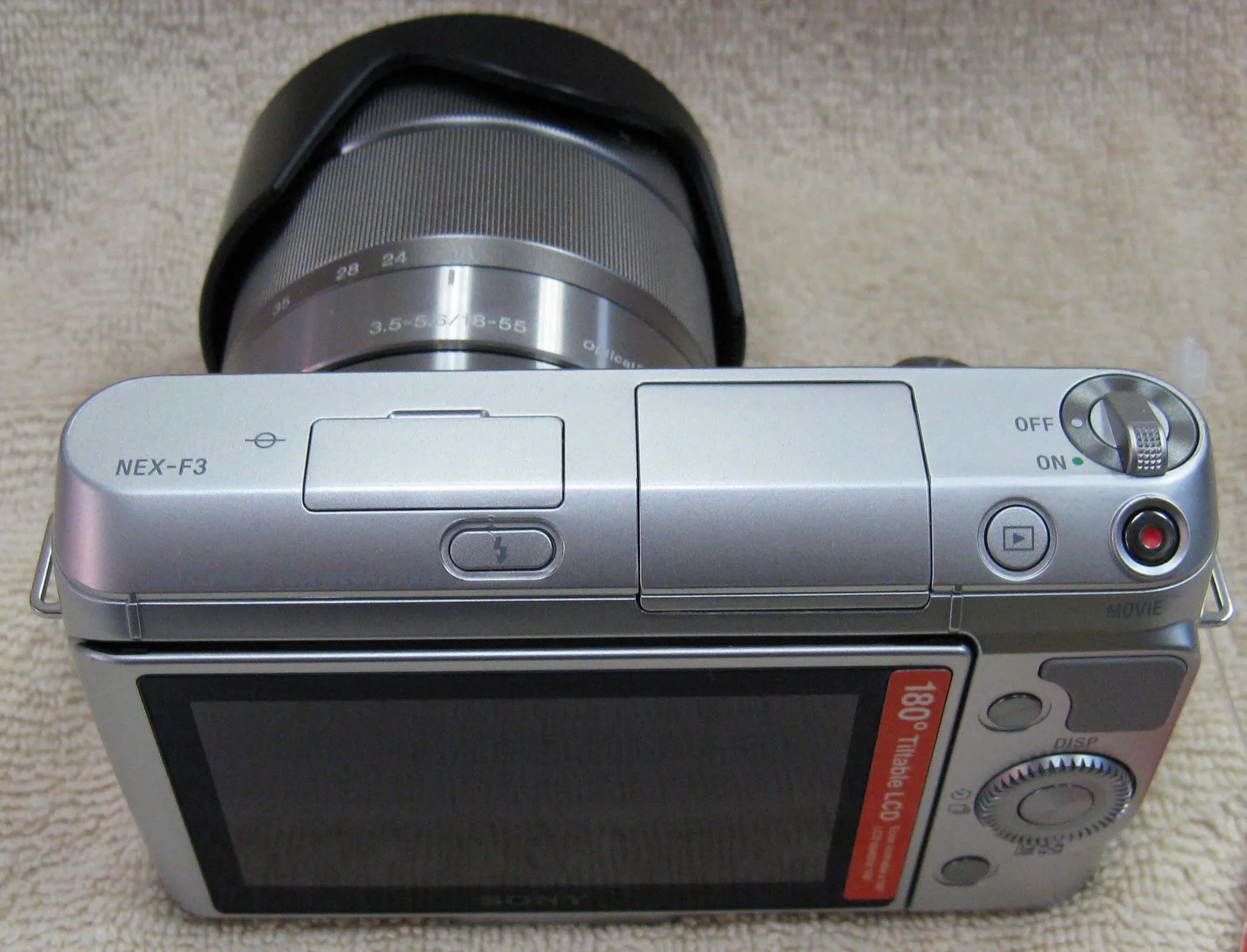 Sony NEX-F3 Digital Camera 16.1MP