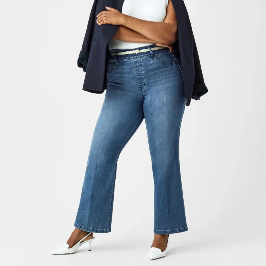 SPANX Kick Flare Jeans