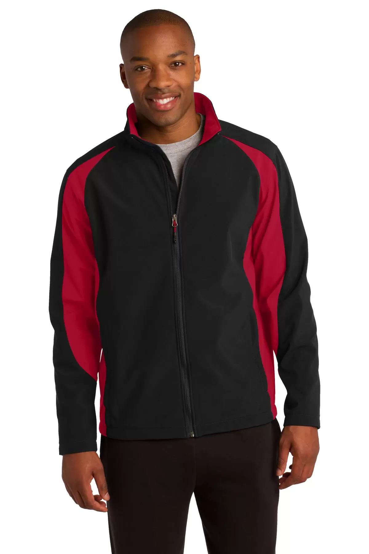 Sport Tek ST970 Sport-Tek Colorblock Soft Shell Jacket SKU: ST970