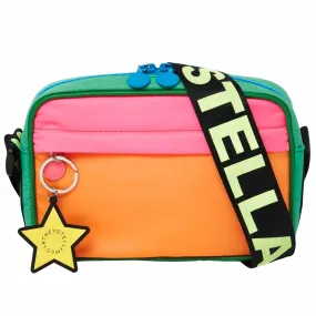 Stella Mccartney Color Block Shoulder Bag For Girls And Teenagers