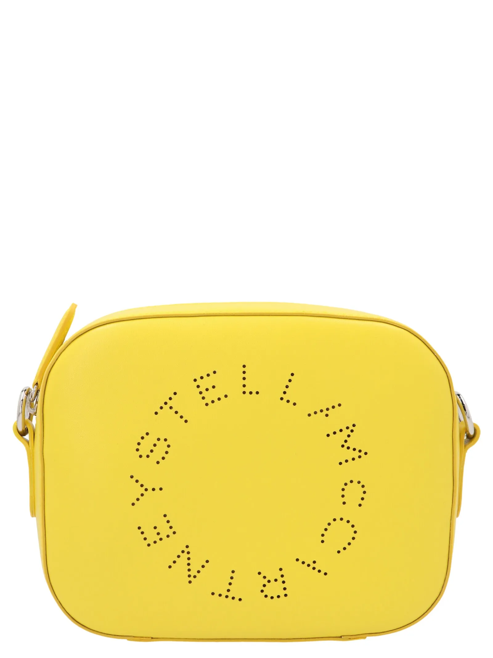 Stella McCartney Logo Perforated Mini Camera Bag