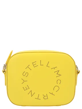 Stella McCartney Logo Perforated Mini Camera Bag