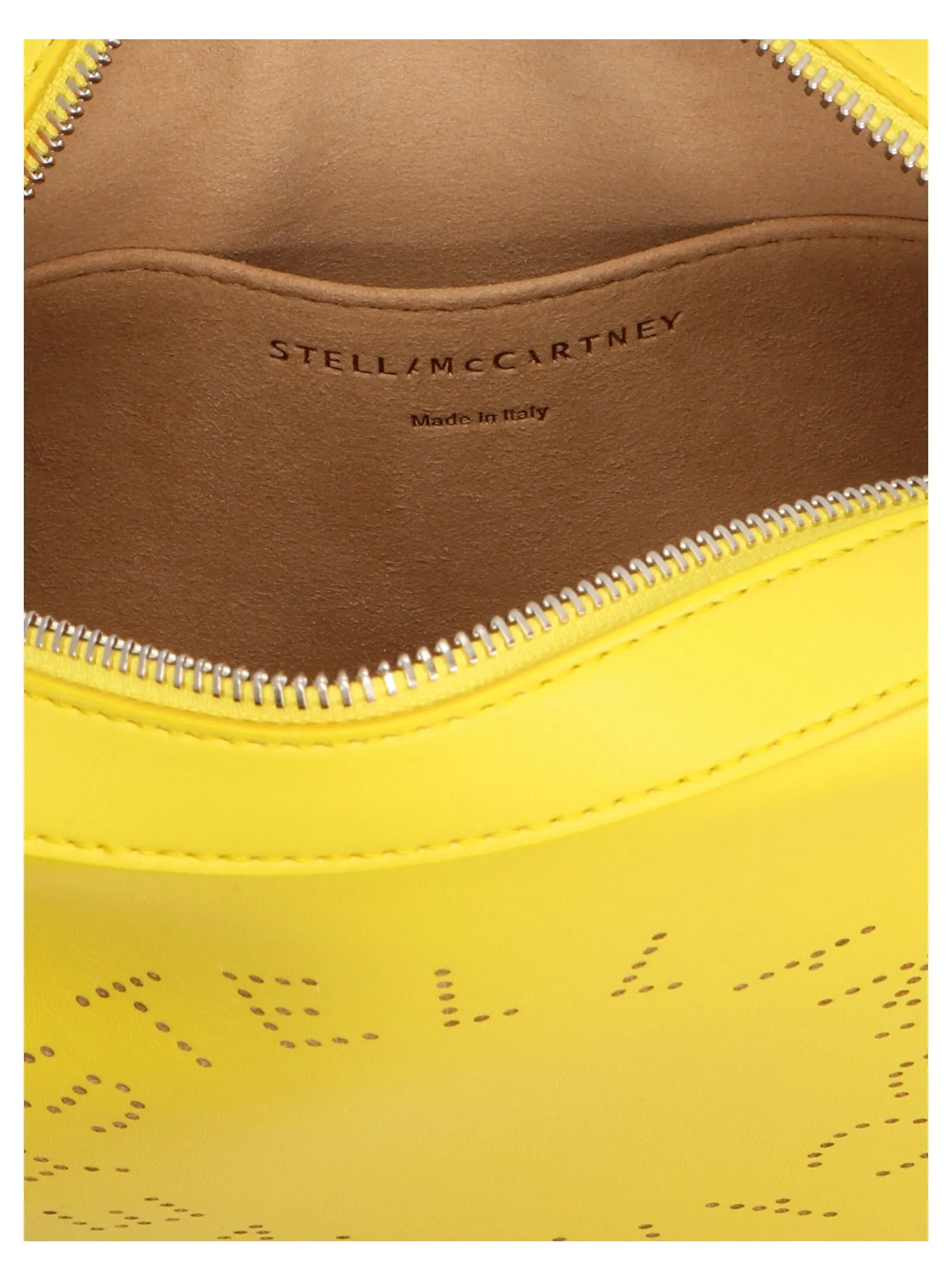 Stella McCartney Logo Perforated Mini Camera Bag