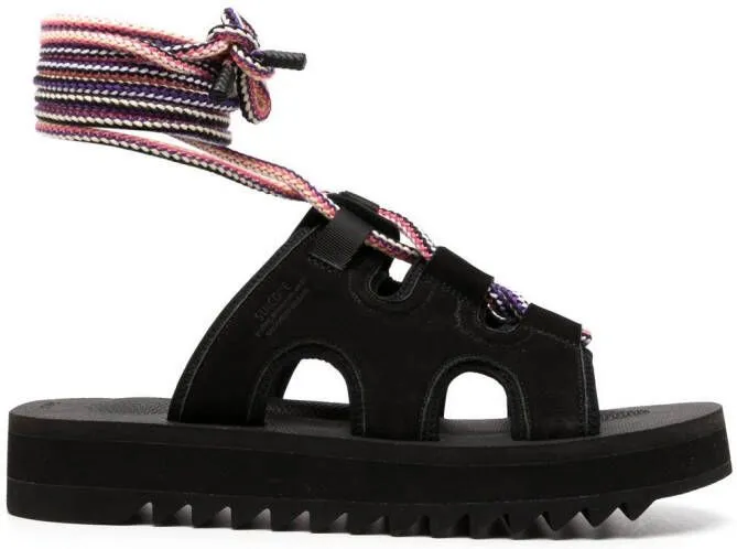 Suicoke chunky open-toe sandals Black