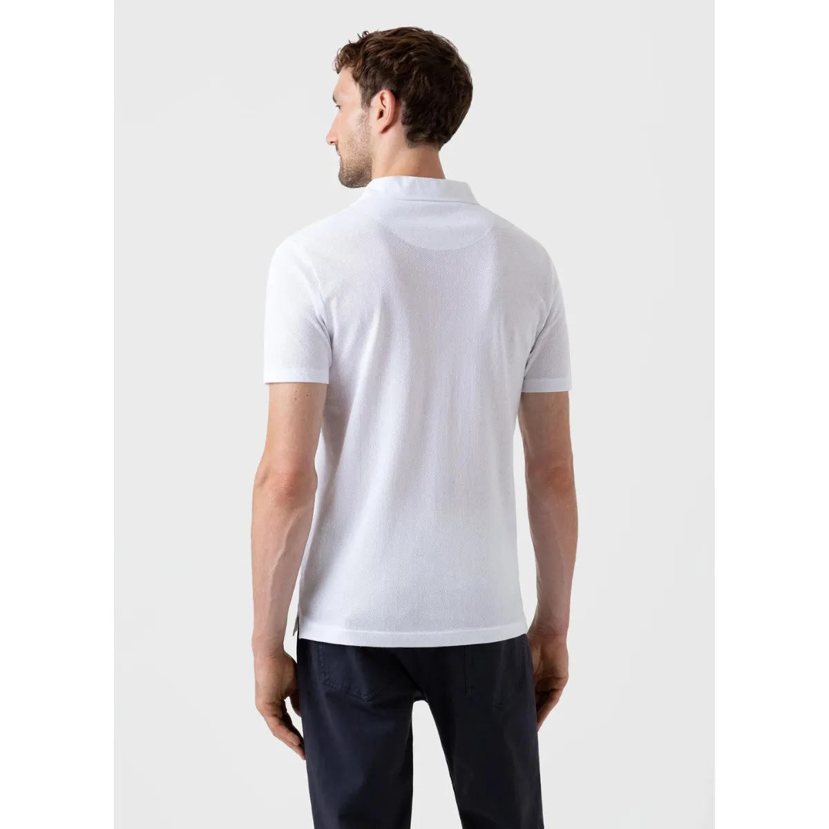 Sunspel   Riviera Polo Shirt White