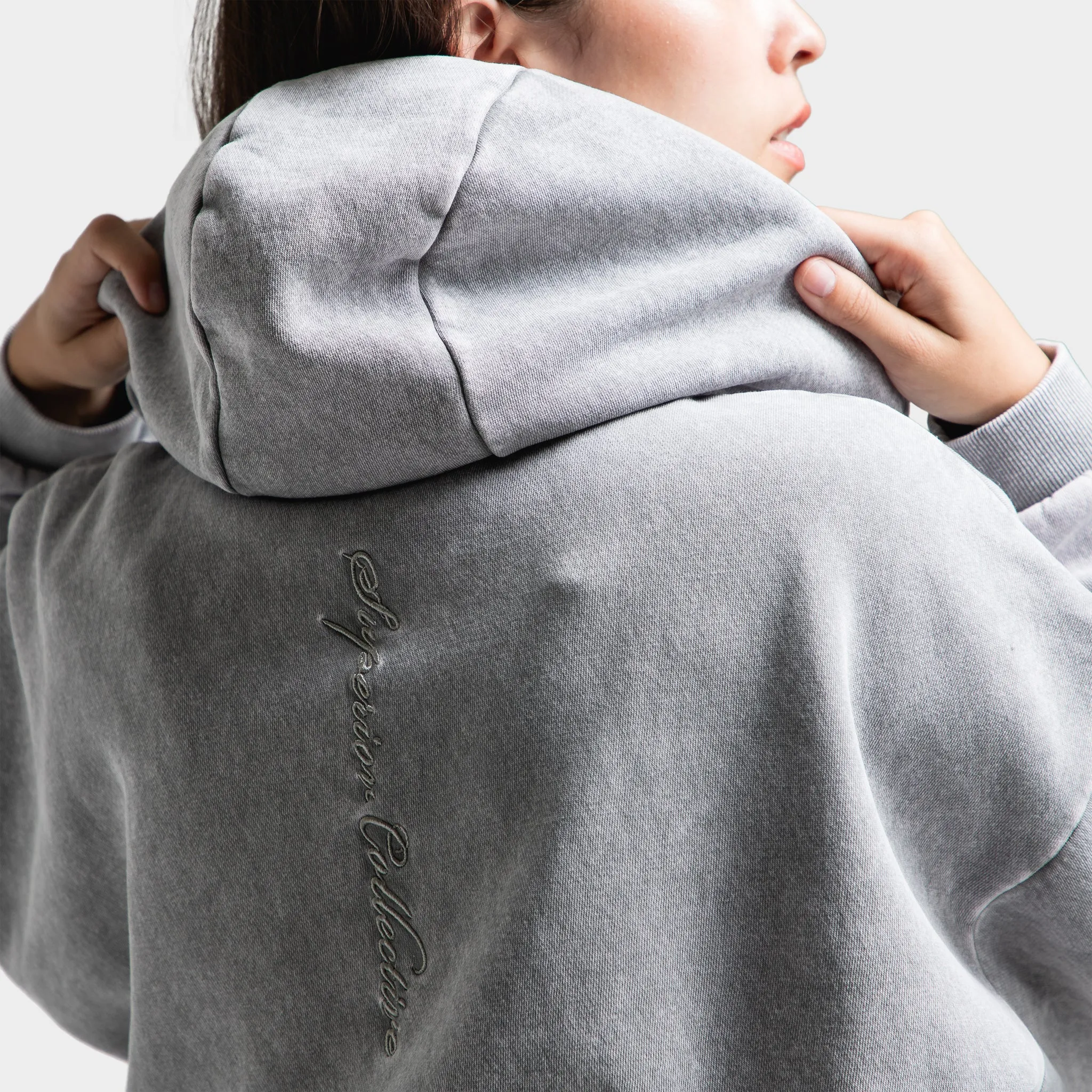 Supply & Demand Women's Monair Boxy Hoodie / Grey