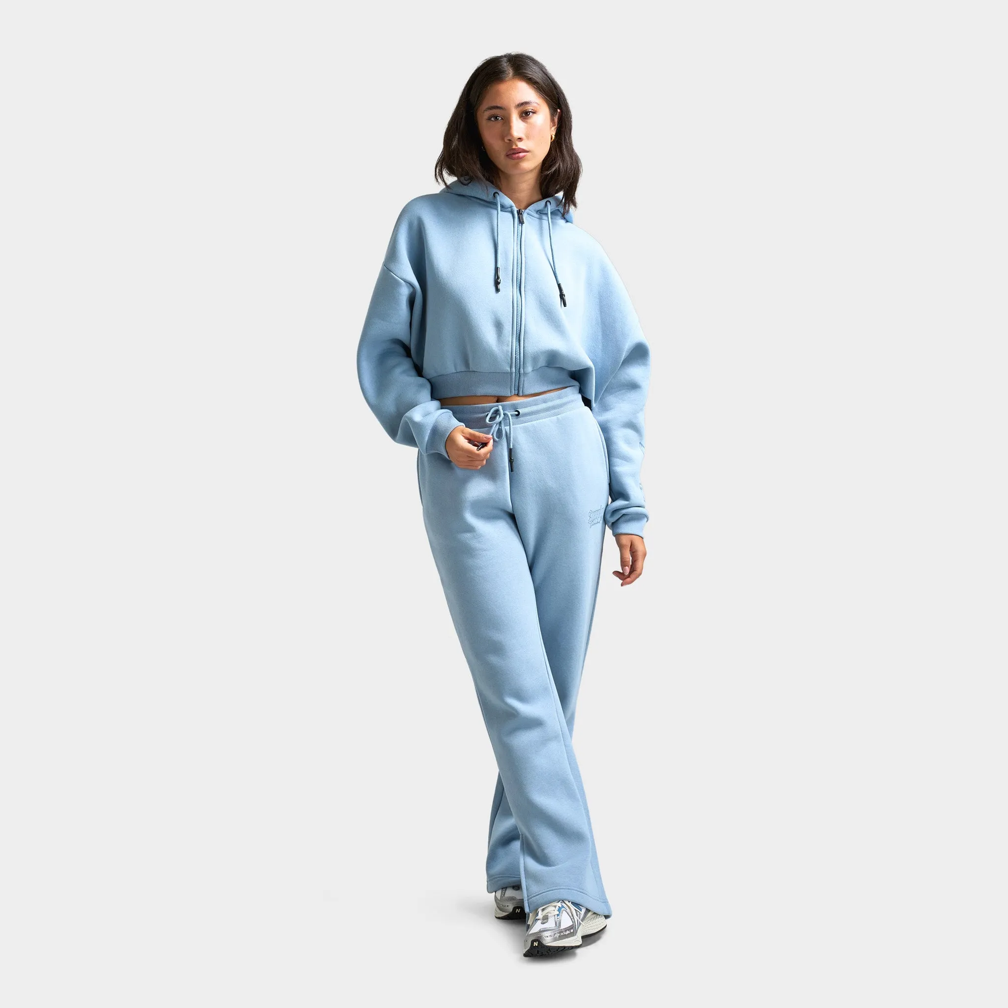 Supply & Demand Women's Monair Full Zip Hoodie / Dusty Blue