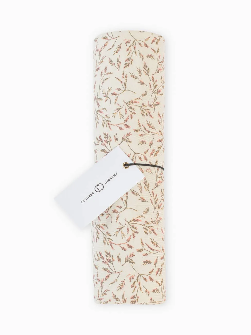 Swaddle Blanket - Opal Floral/Tan