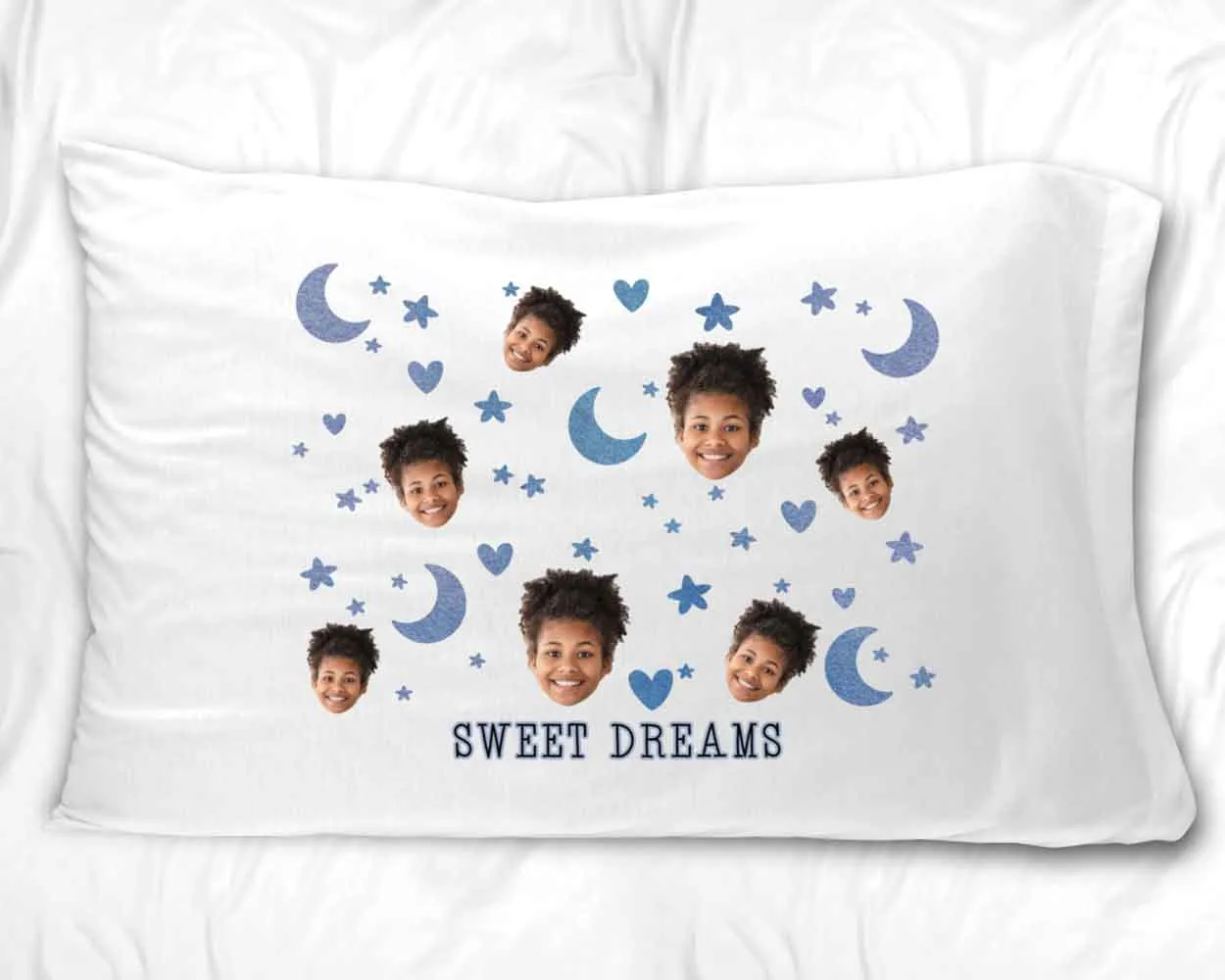 Sweet Dreams Personalized Pillowcase With Your Photo