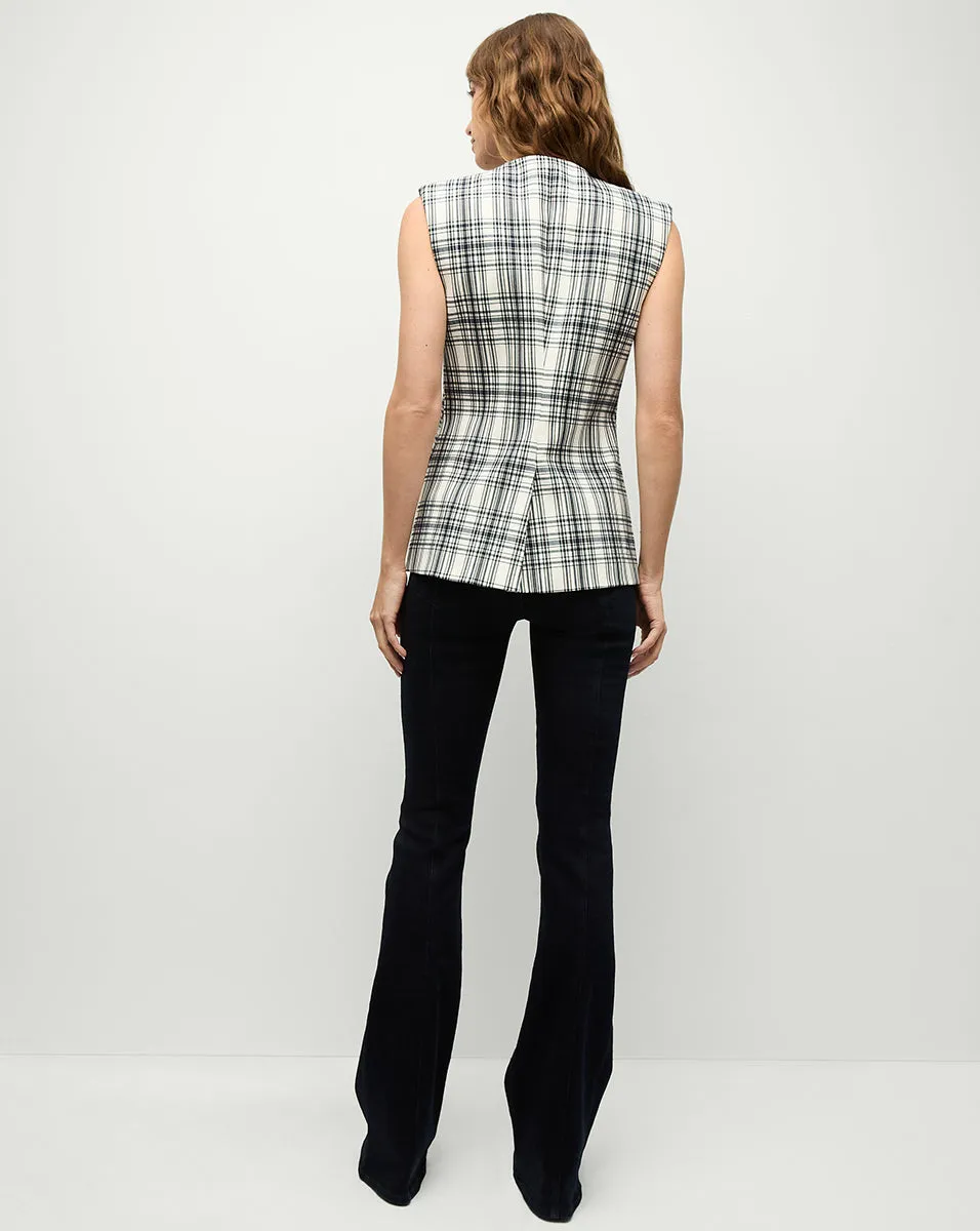 Tamara Plaid Vest