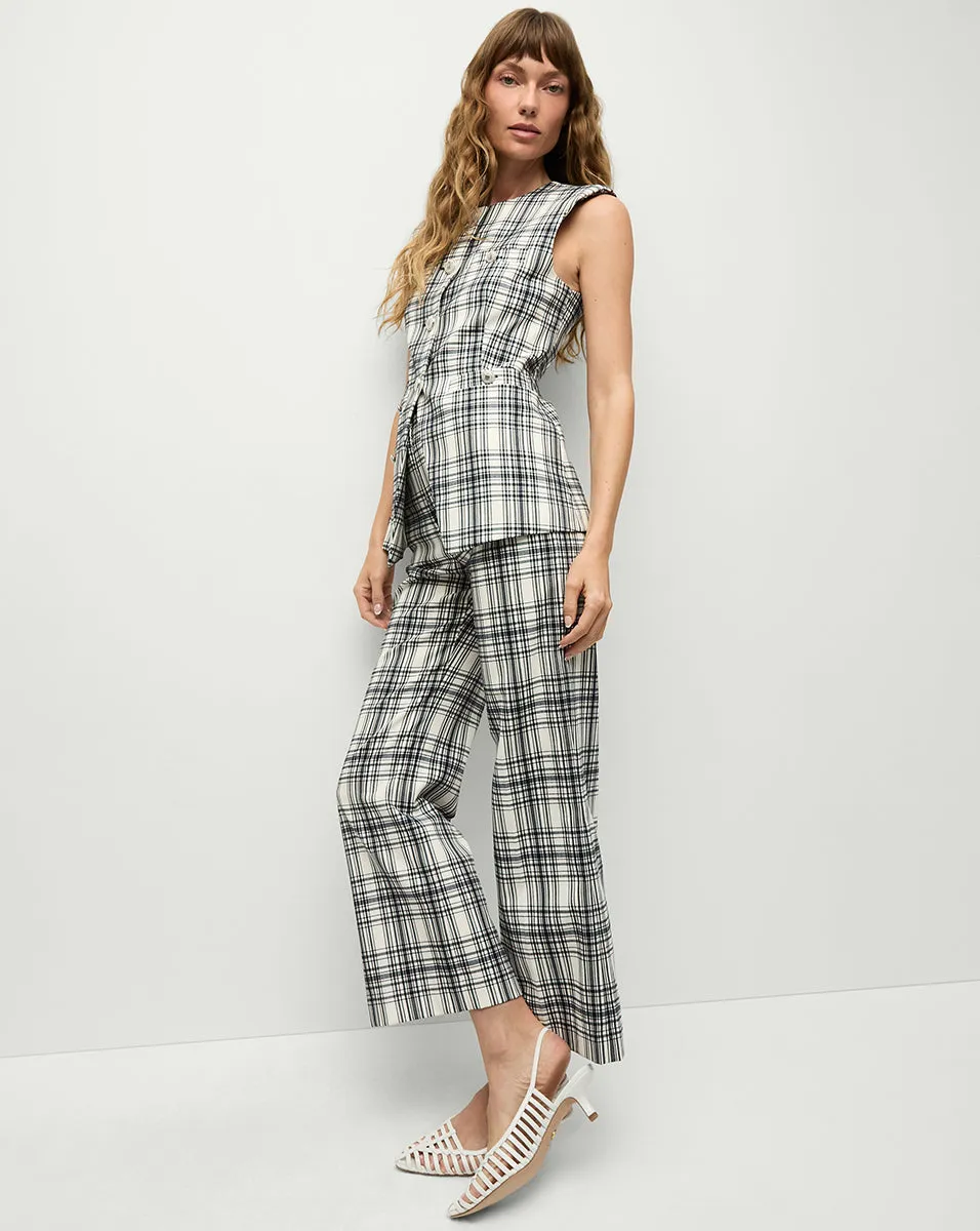 Tamara Plaid Vest