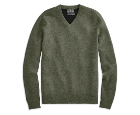 Tech Cashmere V-Neck Sweater