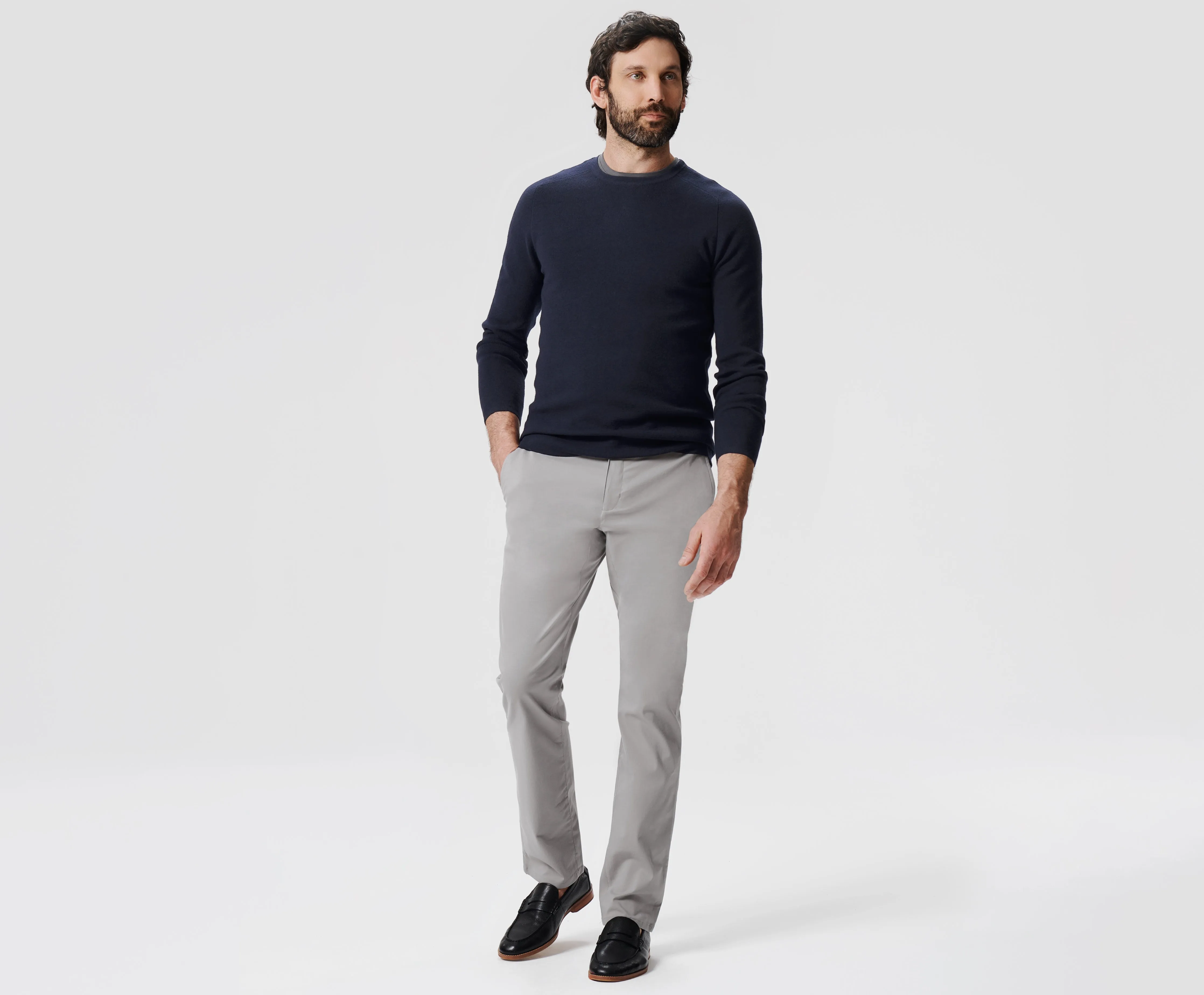 Tech Merino Crew Neck Sweater