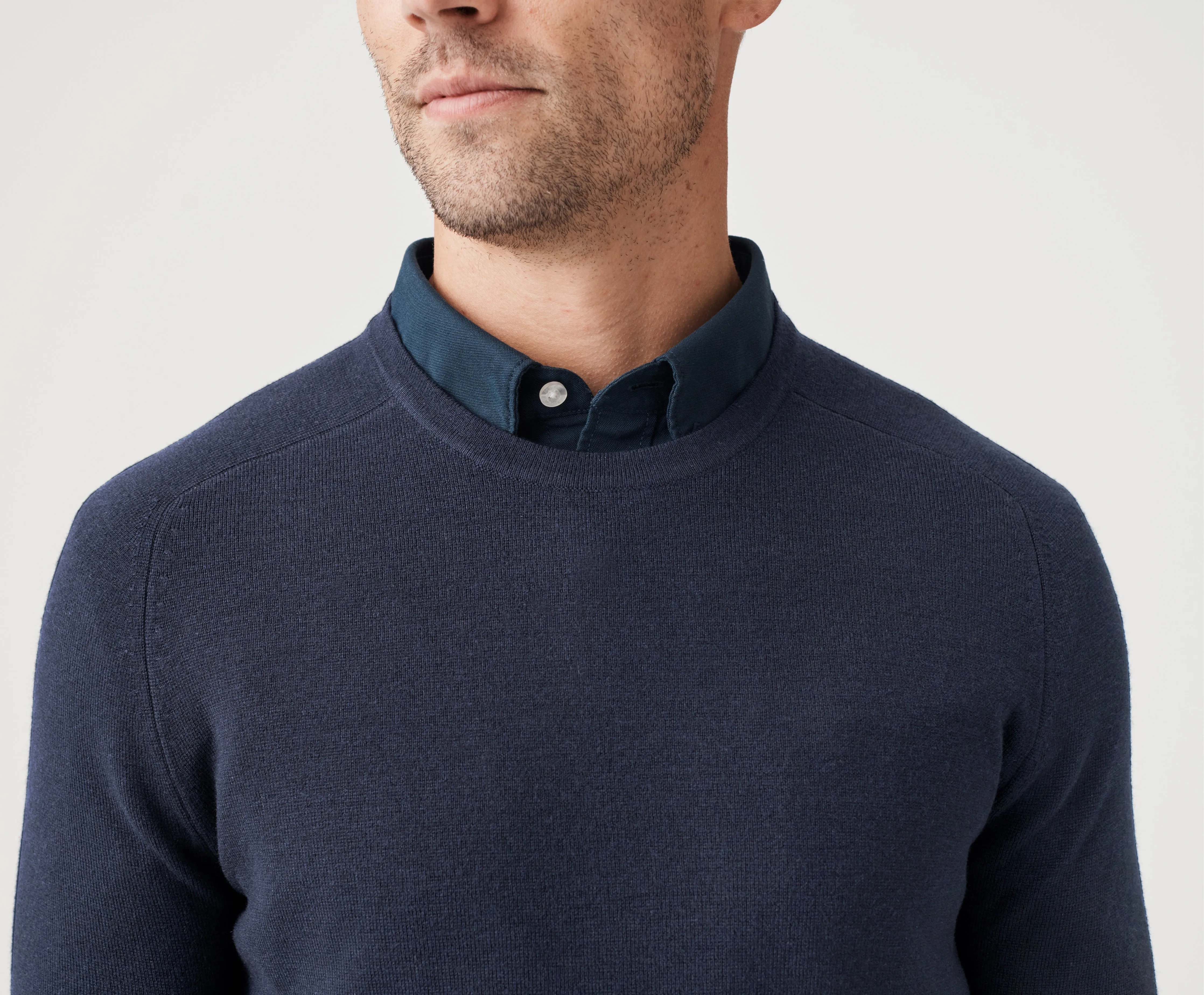 Tech Merino Crew Neck Sweater