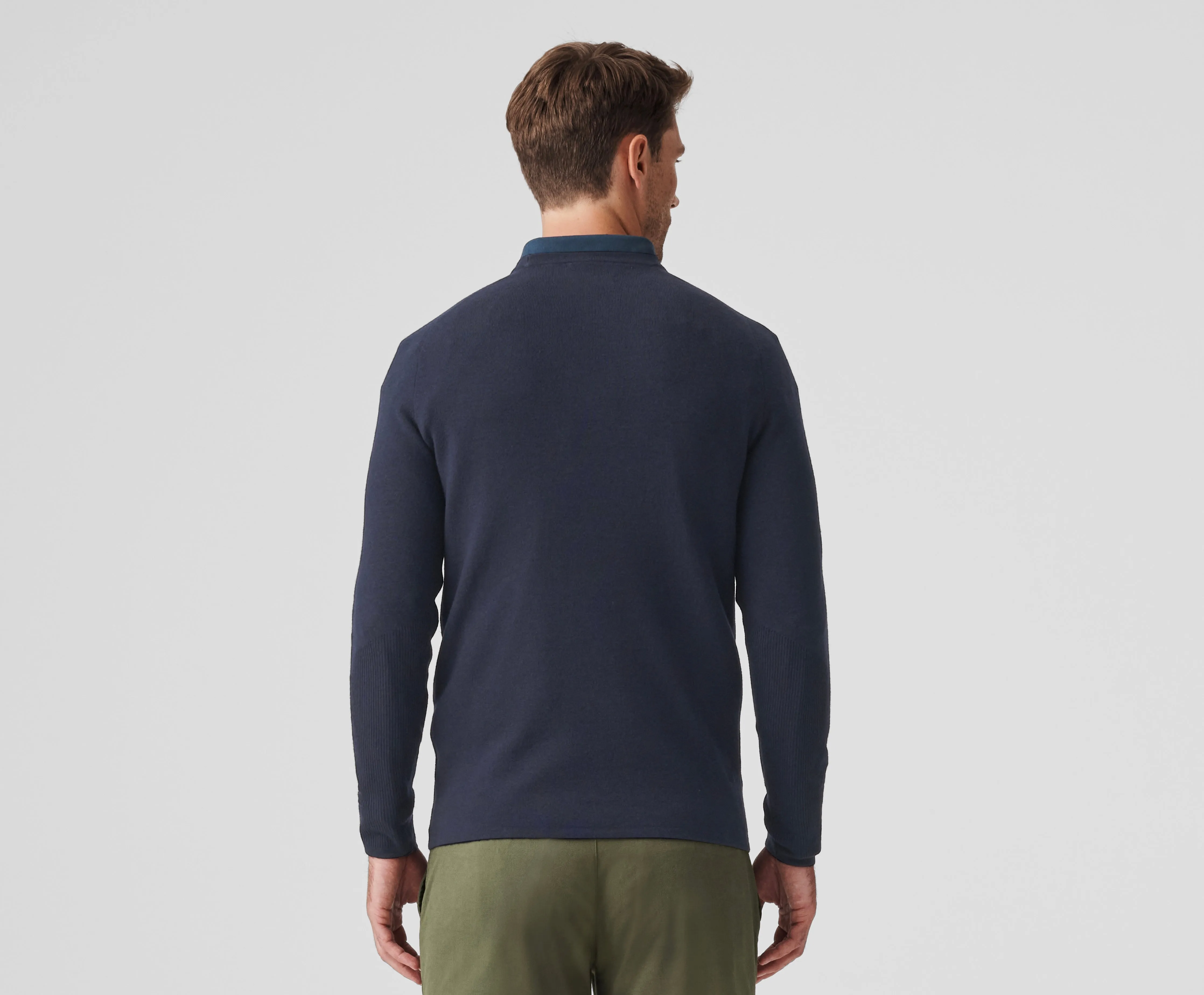 Tech Merino Crew Neck Sweater