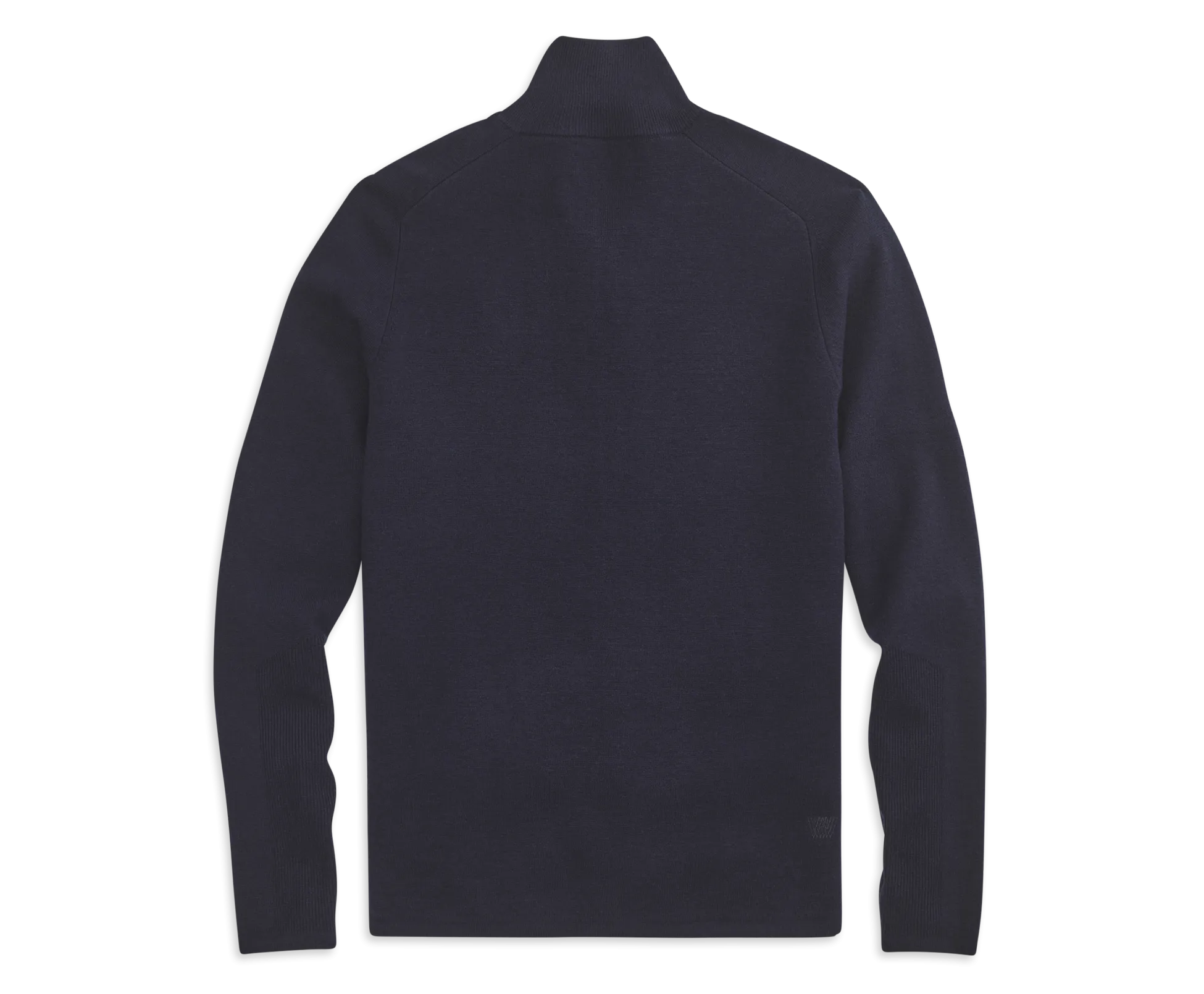 Tech Merino Full-Zip Sweater Total Eclipse Blue