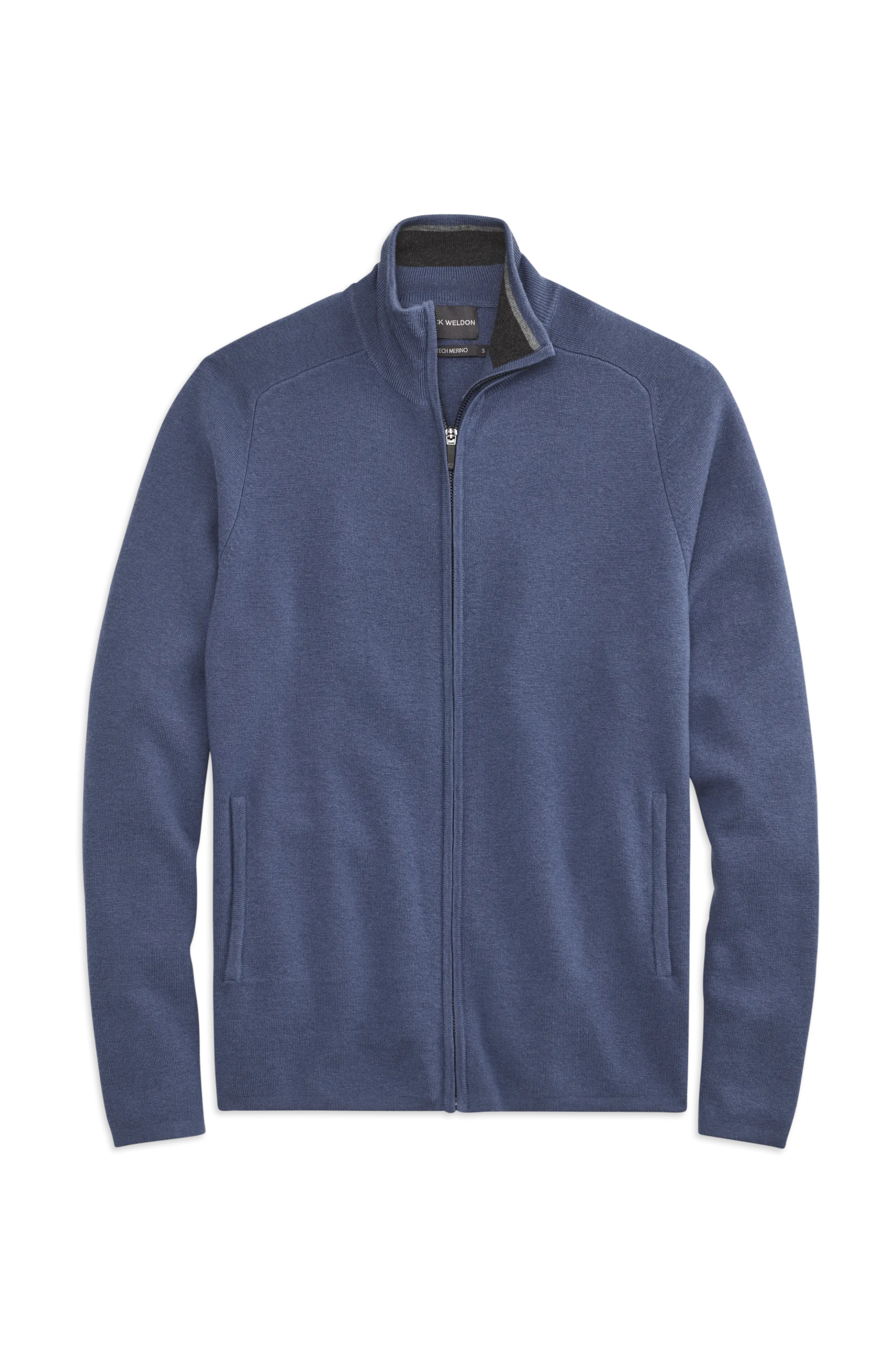 Tech Merino Full-Zip Sweater