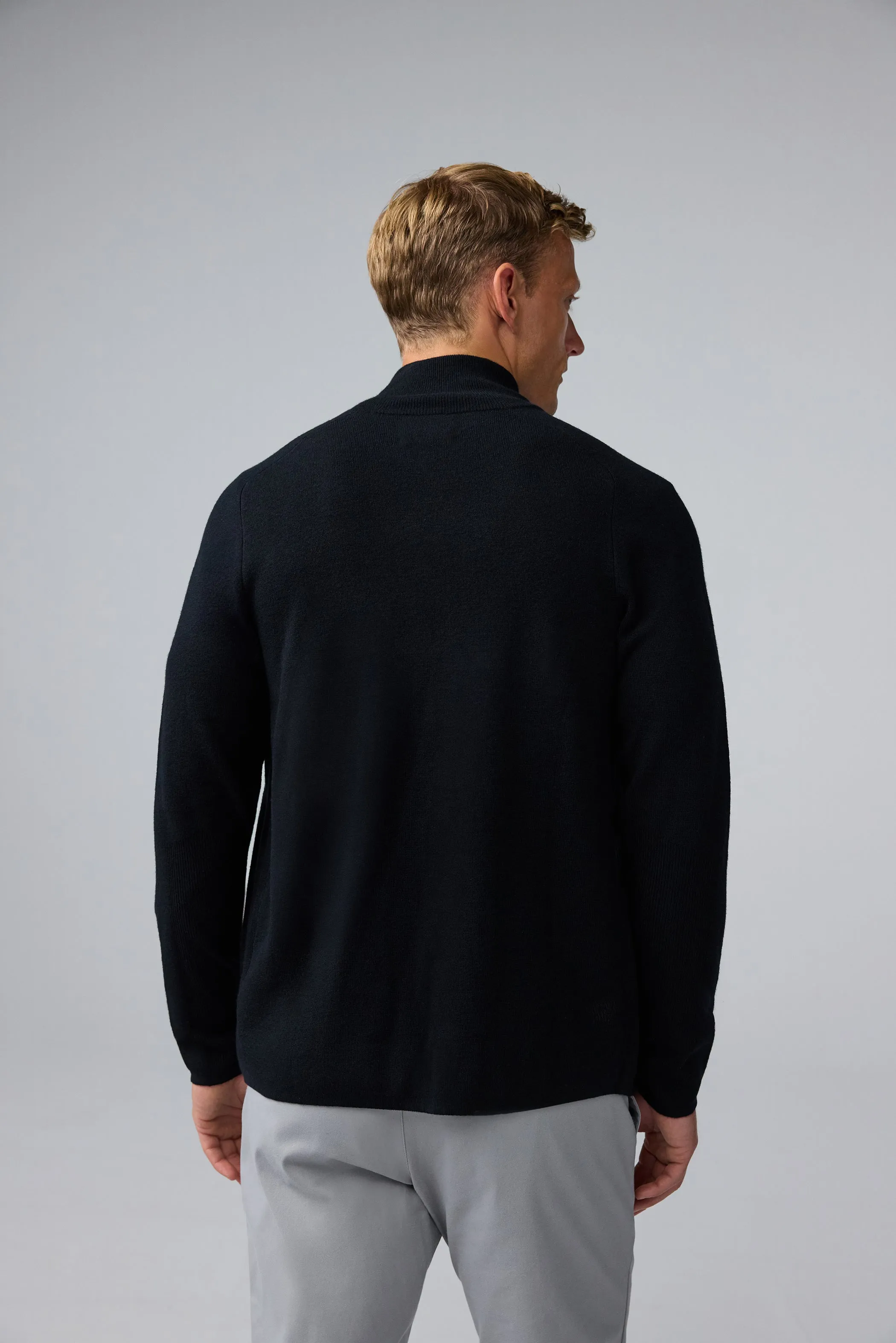 Tech Merino Full-Zip Sweater