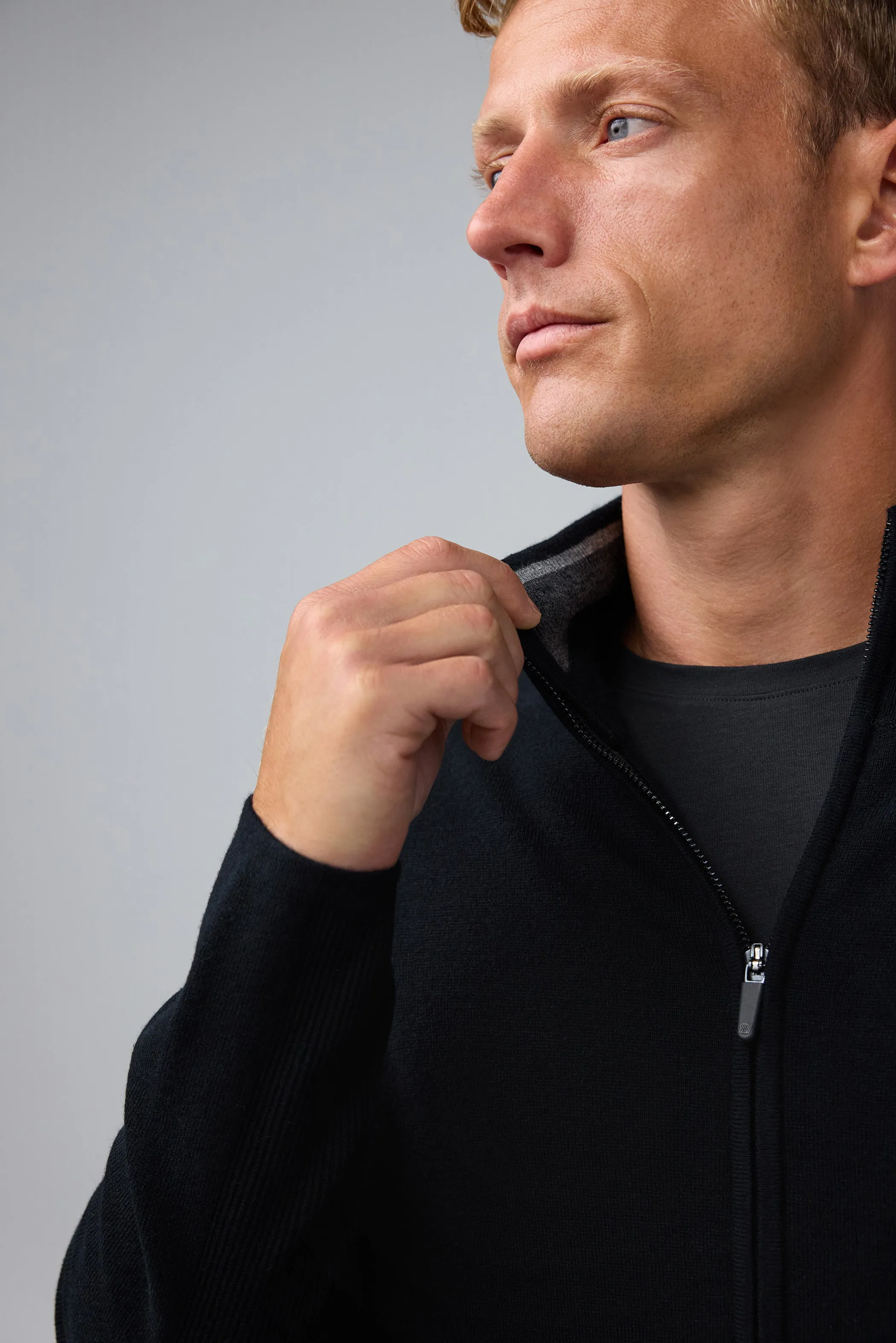 Tech Merino Full-Zip Sweater