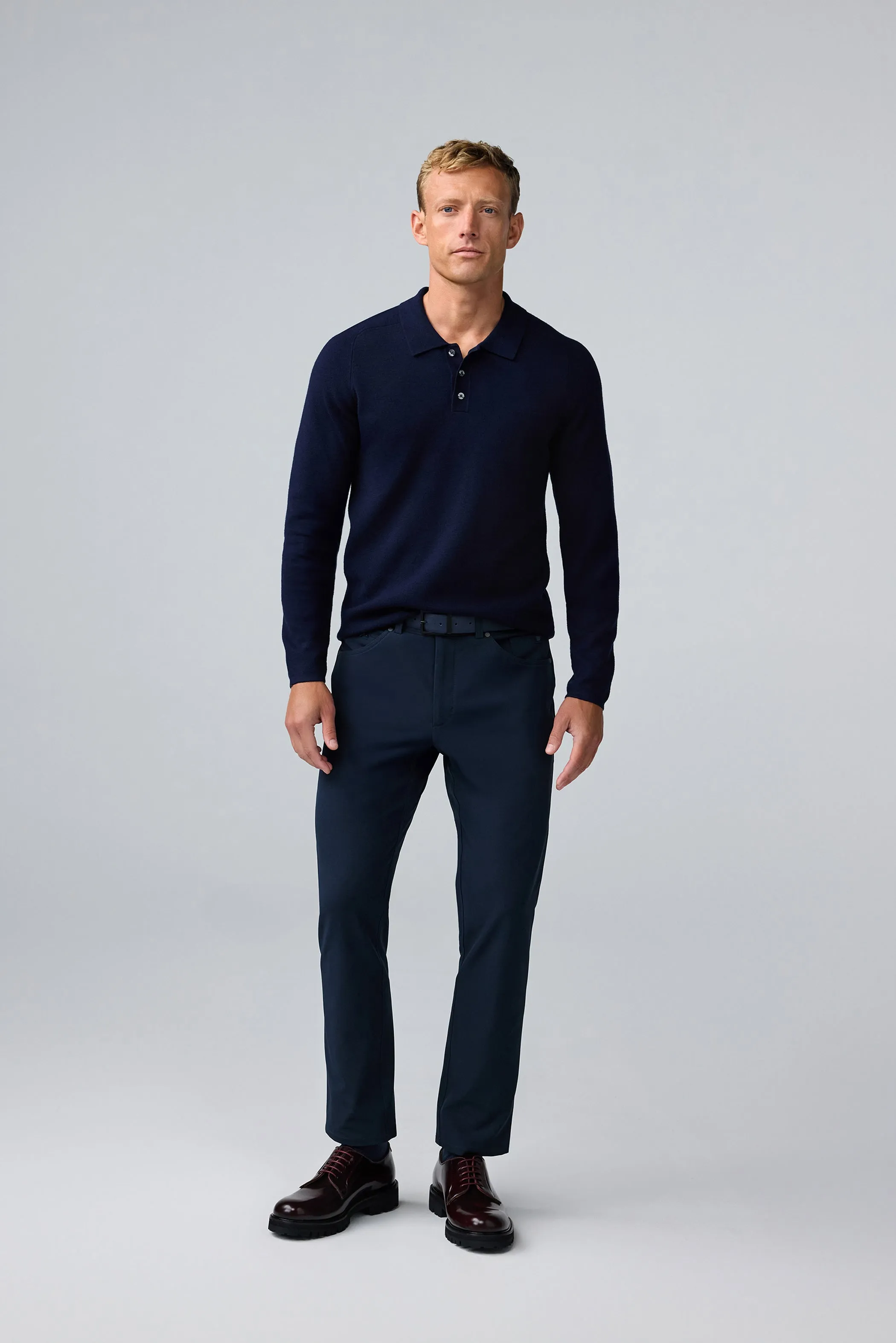 Tech Merino Sweater Polo