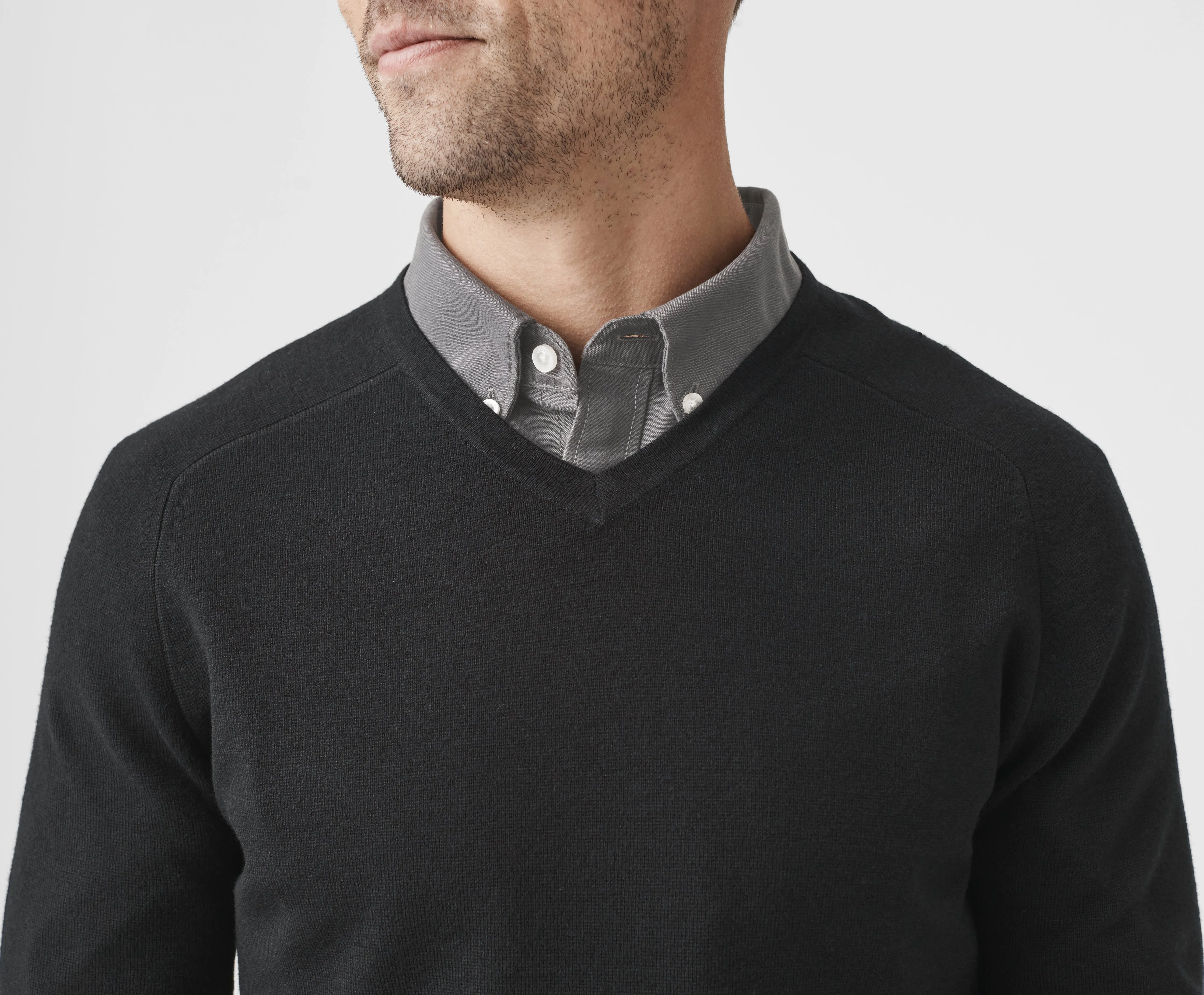 Tech Merino V-Neck Sweater