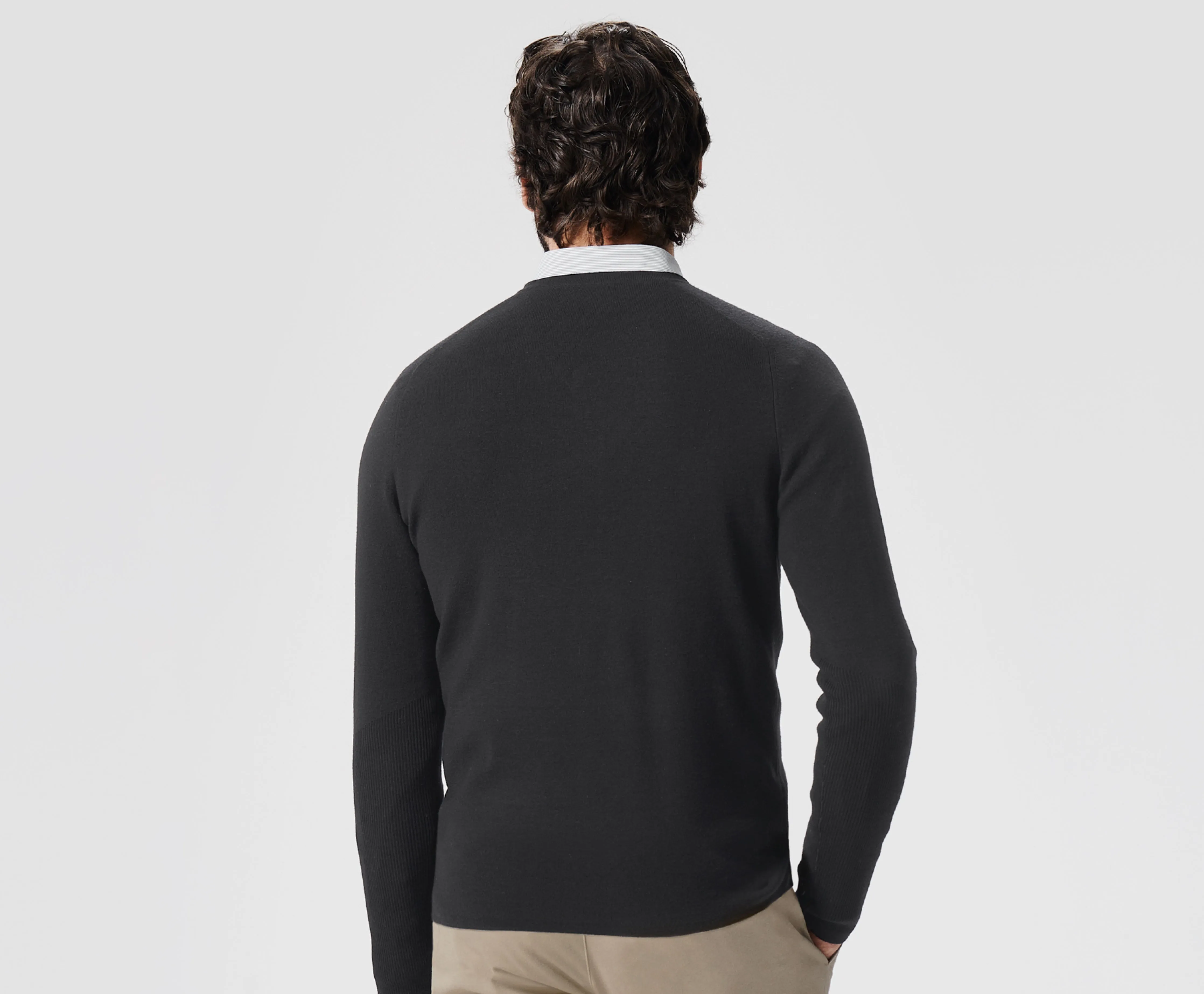 Tech Merino V-Neck Sweater