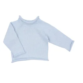 The Classic Roll Neck Sweater | Blue