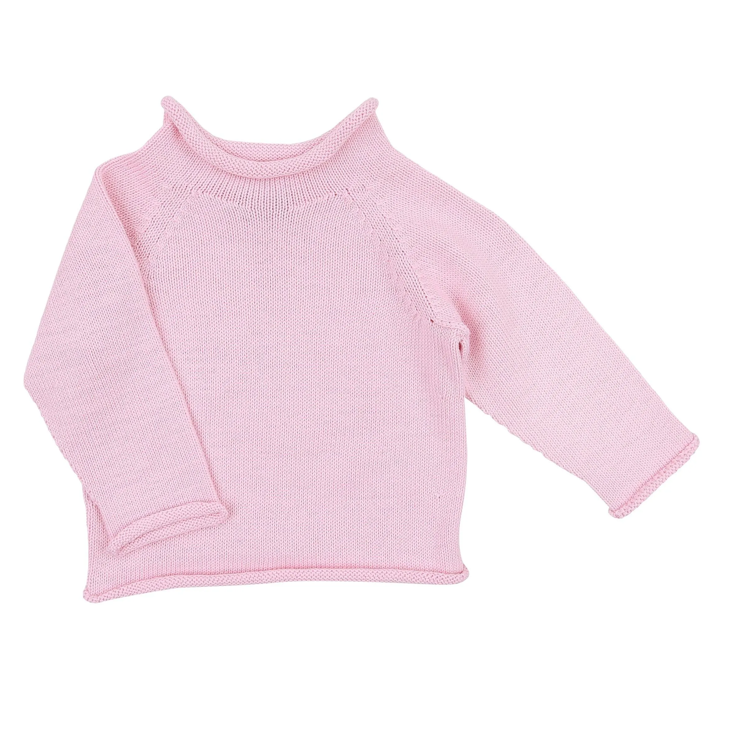 The Classic Roll Neck Sweater | Pink