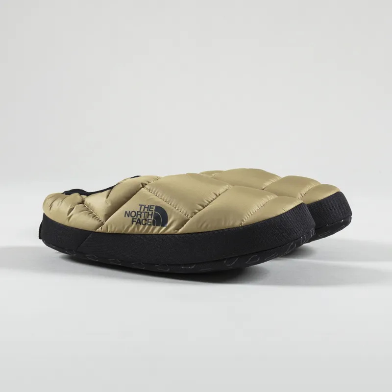 The North Face Mens Nuptse Insulated Down Tent Mules III Khaki Stone