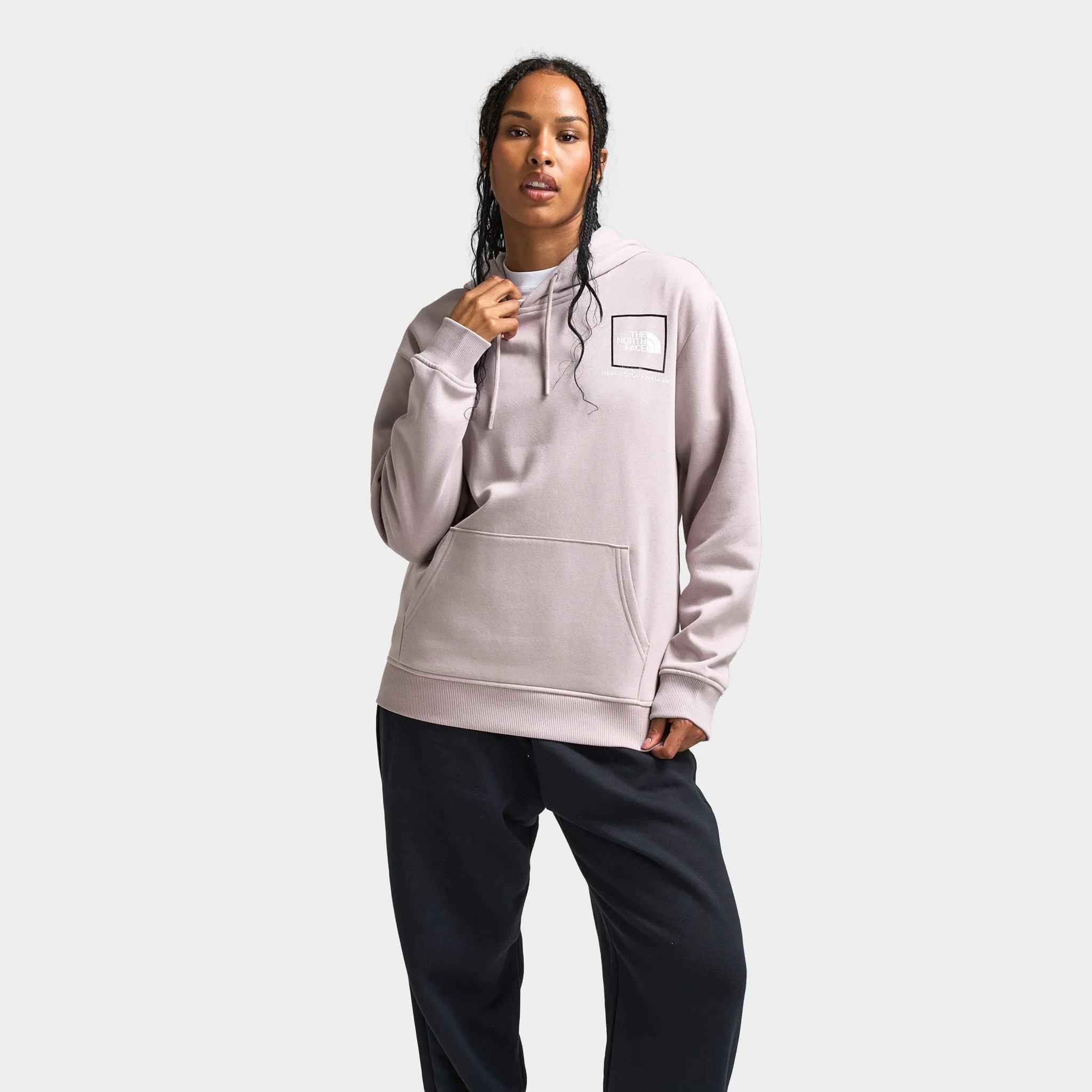 The North Face Women's Relaxed Graphic Hoodie / Moonstone Grey