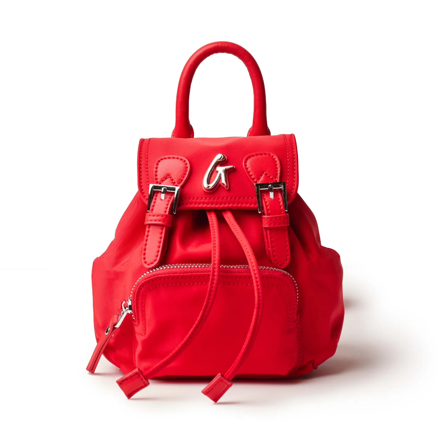 The Pistons x Glam-Aholic Red Mini Backpack