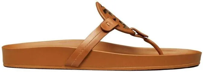 Tory Burch Miller thong-strap sandals Brown