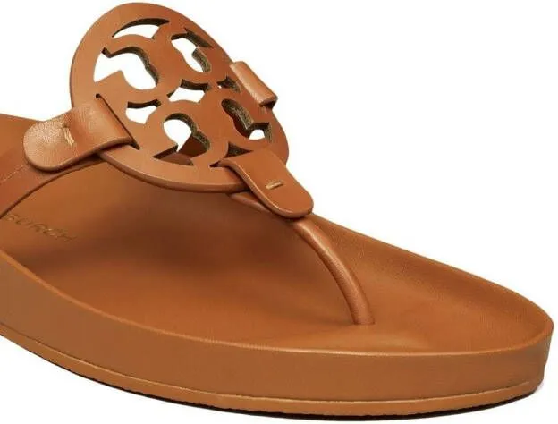 Tory Burch Miller thong-strap sandals Brown