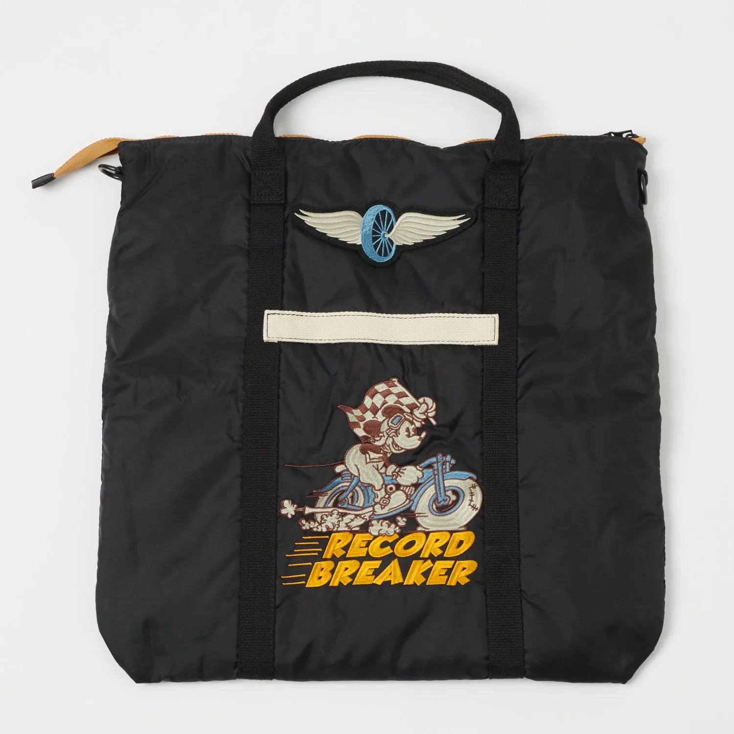 TOYS McCOY x Disney TMA1716 Record Breaker Helmet Bag - Black