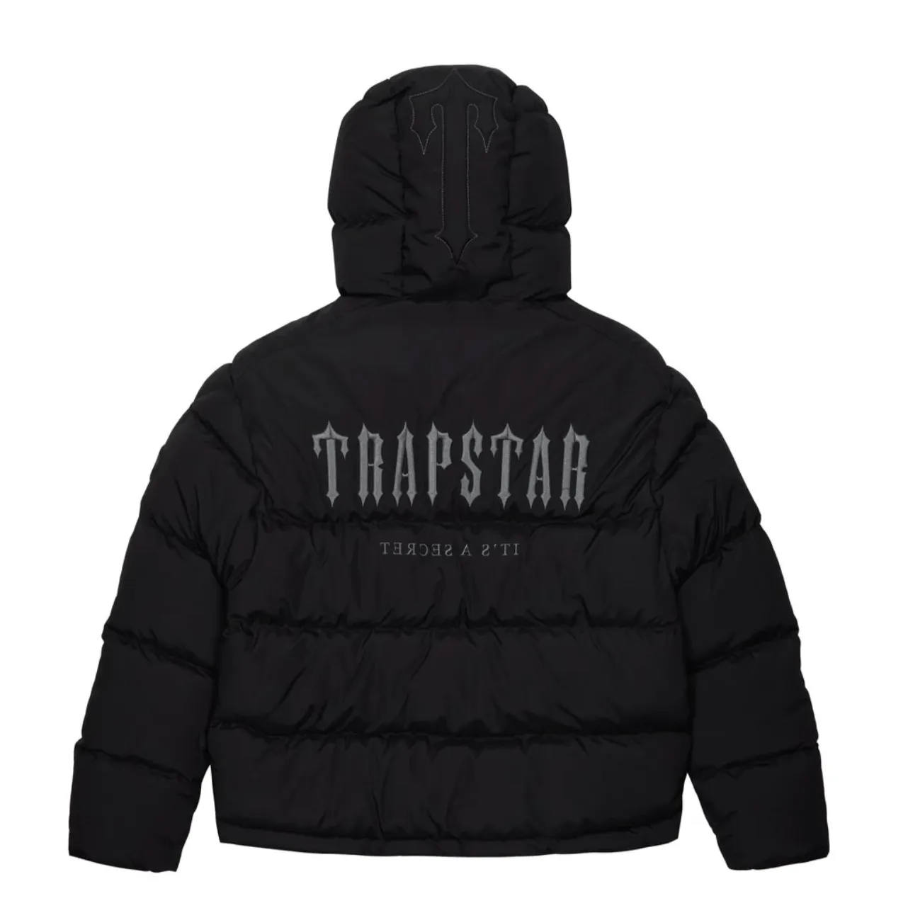 Trapstar Decoded Hooded Puffer Jacket 2.0 - Black