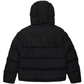 Trapstar Decoded Hooded Puffer Jacket 2.0 - Blackout Edition