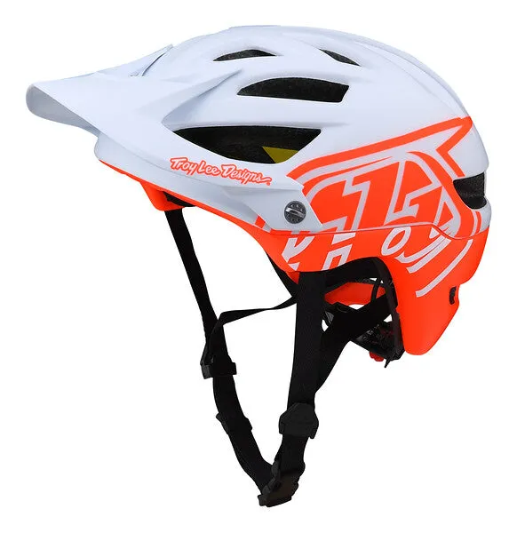 Troy Lee Designs A1 MIPS MTB Helmet - Youth - Classic - Rocket Red - 2022