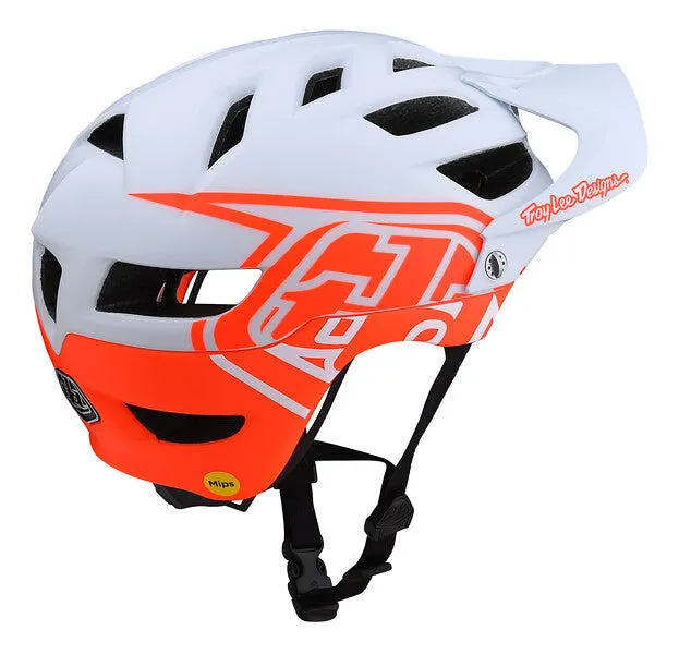 Troy Lee Designs A1 MIPS MTB Helmet - Youth - Classic - Rocket Red - 2022