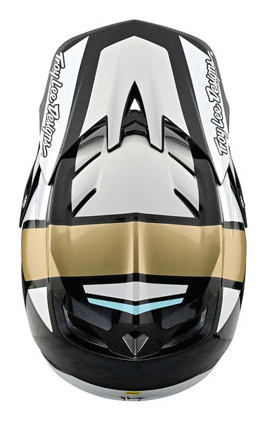 Troy Lee Designs D4 Carbon Full Face Helmet - MIPS - Team - Gold - 2023