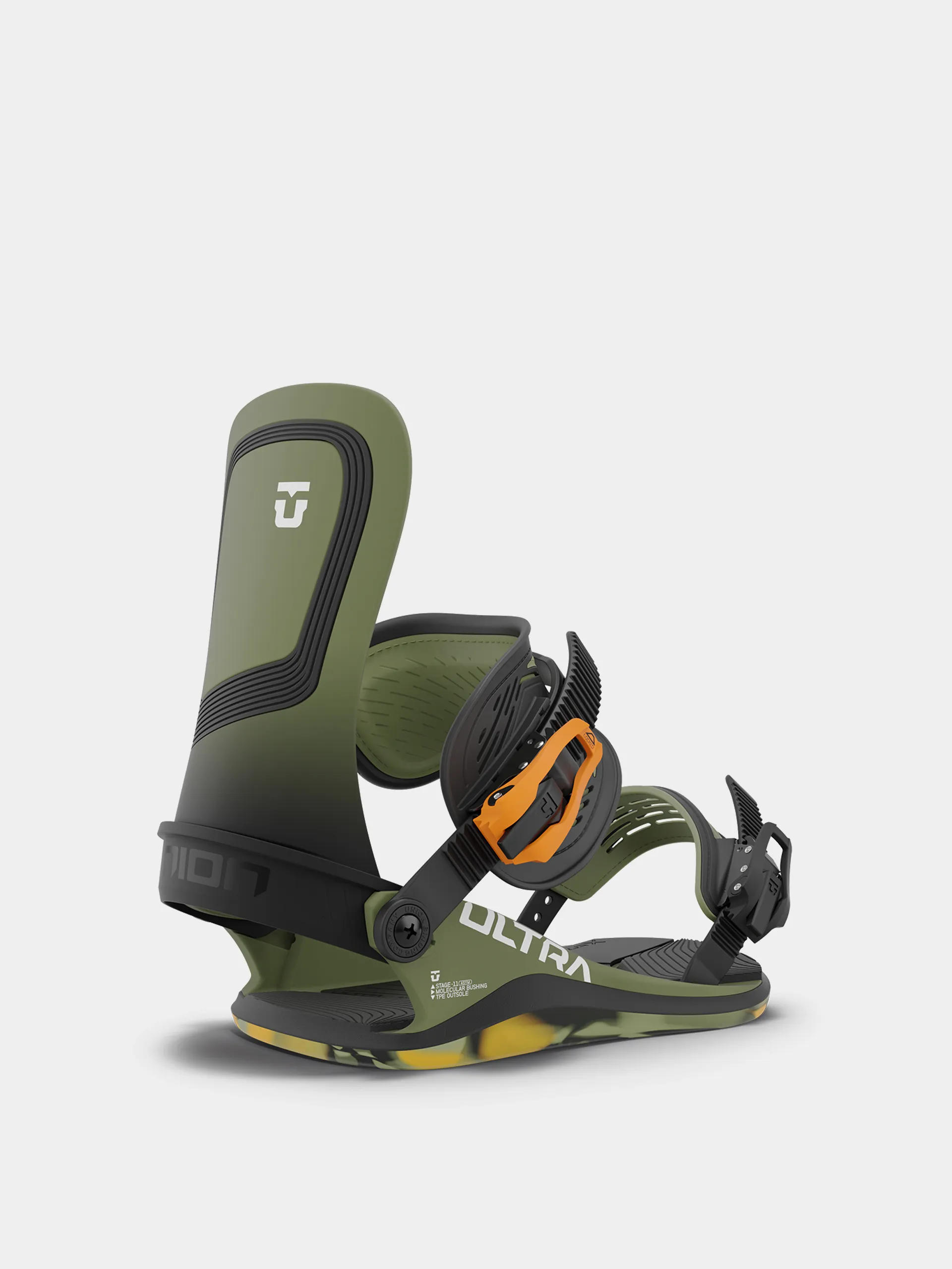 Union Ultra Snowboard bindings (army green)