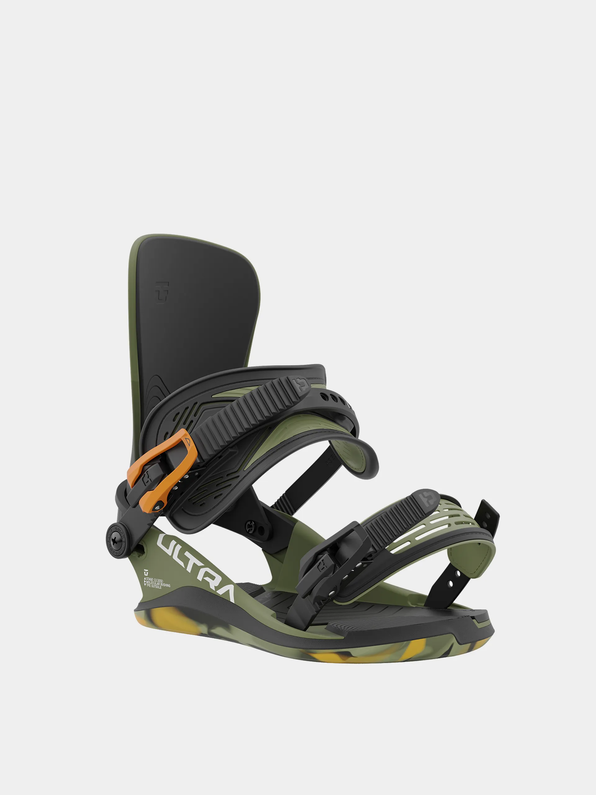 Union Ultra Snowboard bindings (army green)