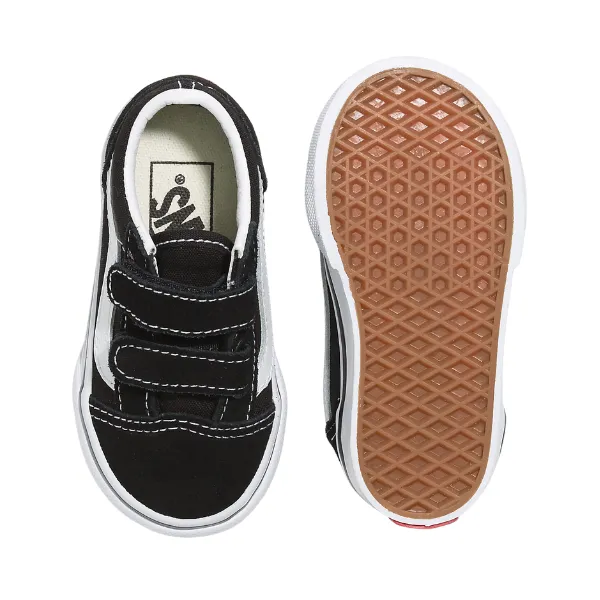 Vans Toddler Old Skool V Shoe - Black