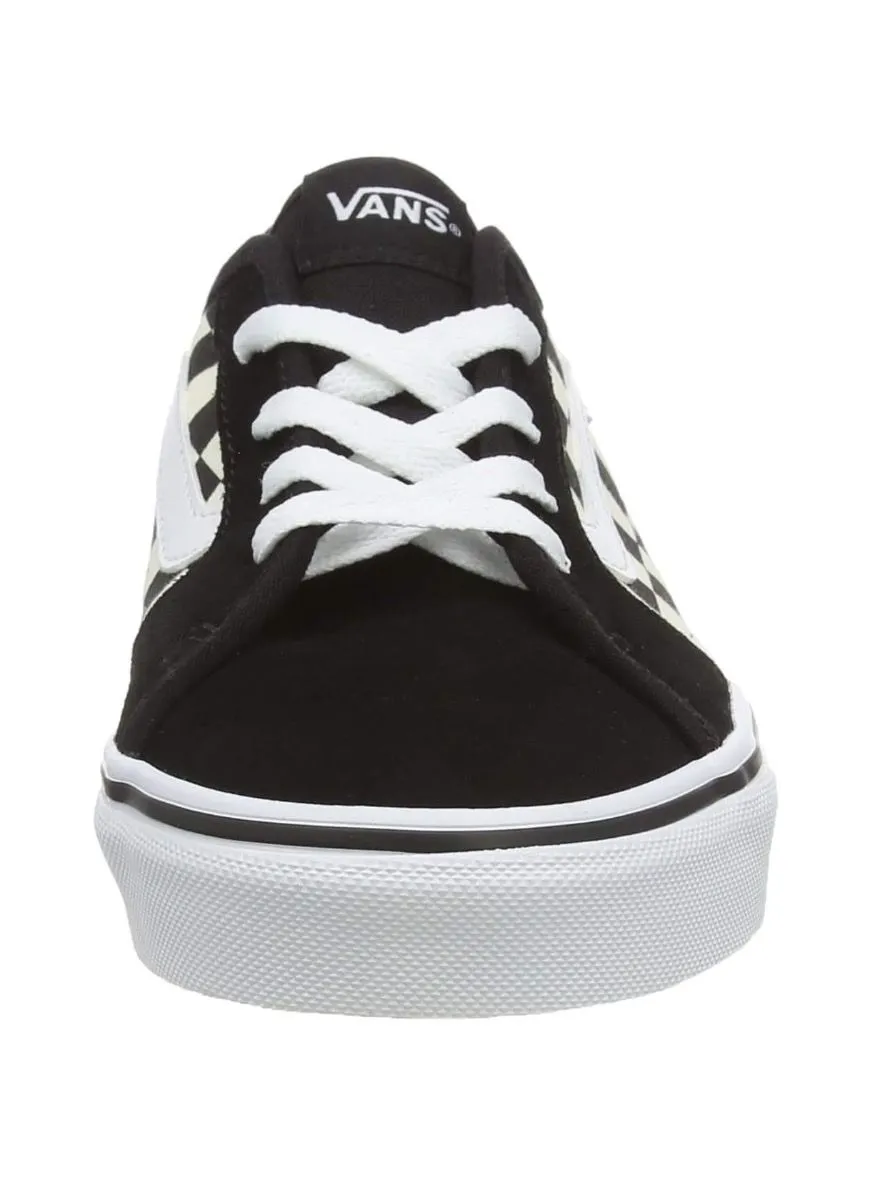 VANS Womens Filmore Decon Checkerboard Trainers Black/White