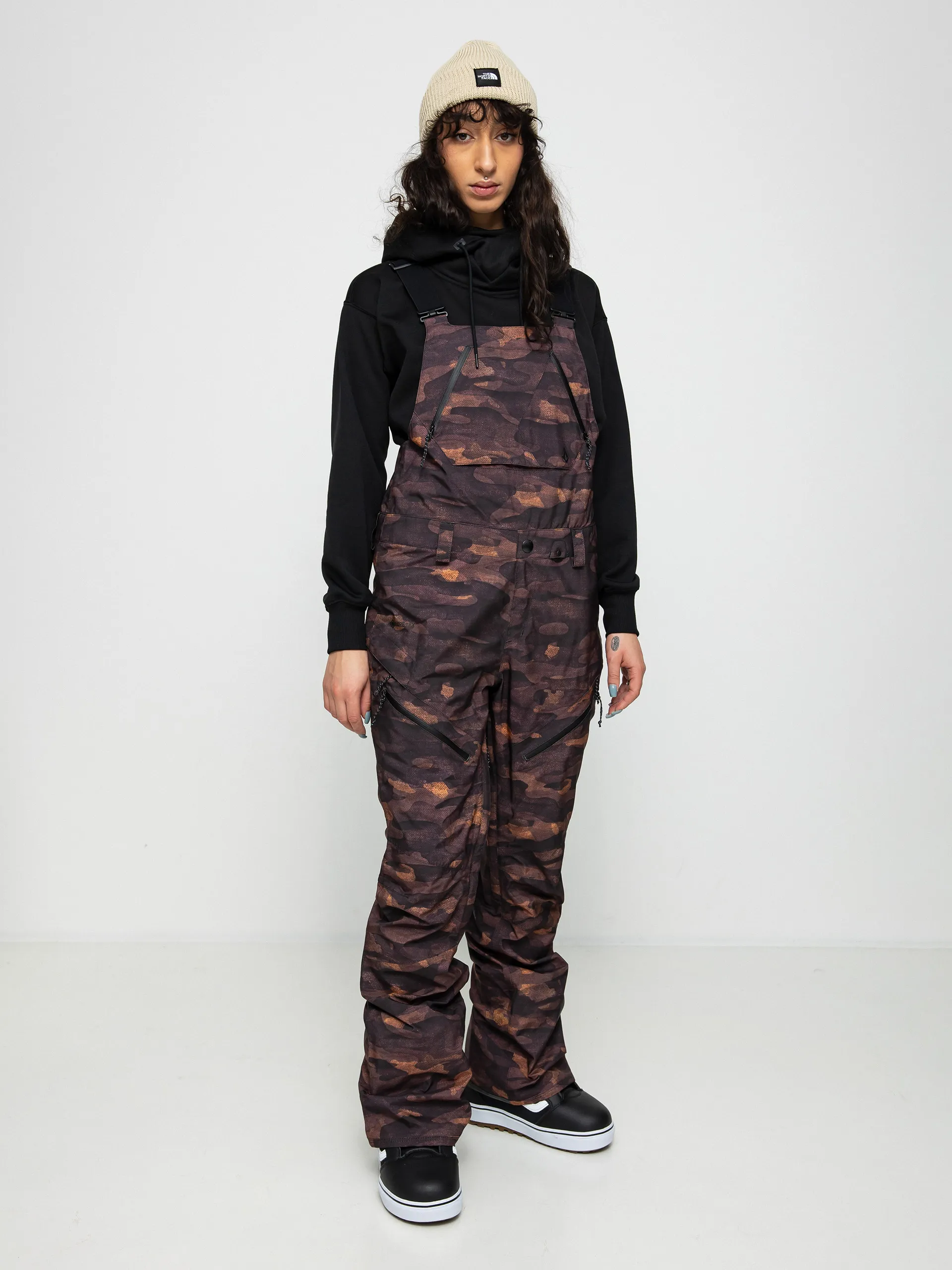 Volcom Elm Stretch Gore Bib Overall Snowboard pants Wmn (dusk camo)