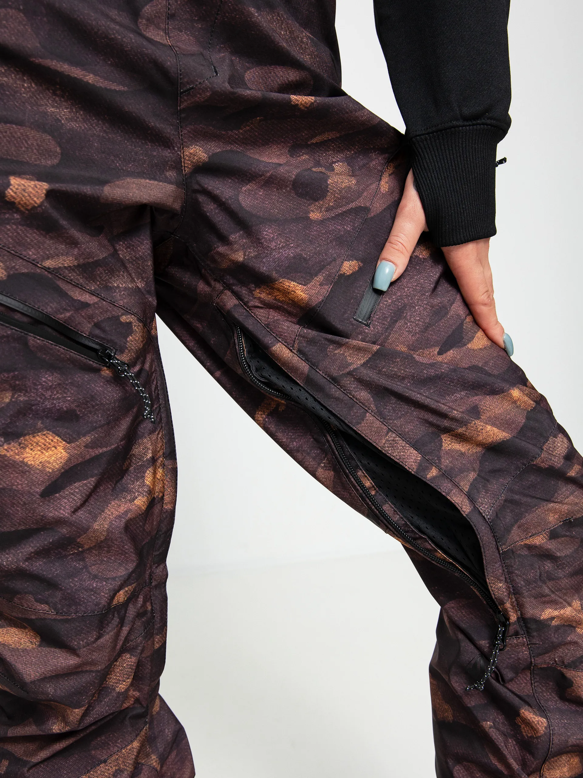 Volcom Elm Stretch Gore Bib Overall Snowboard pants Wmn (dusk camo)