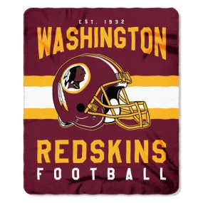 Washington Redskins 50 x 60 Singular Fleece Throw Blanket